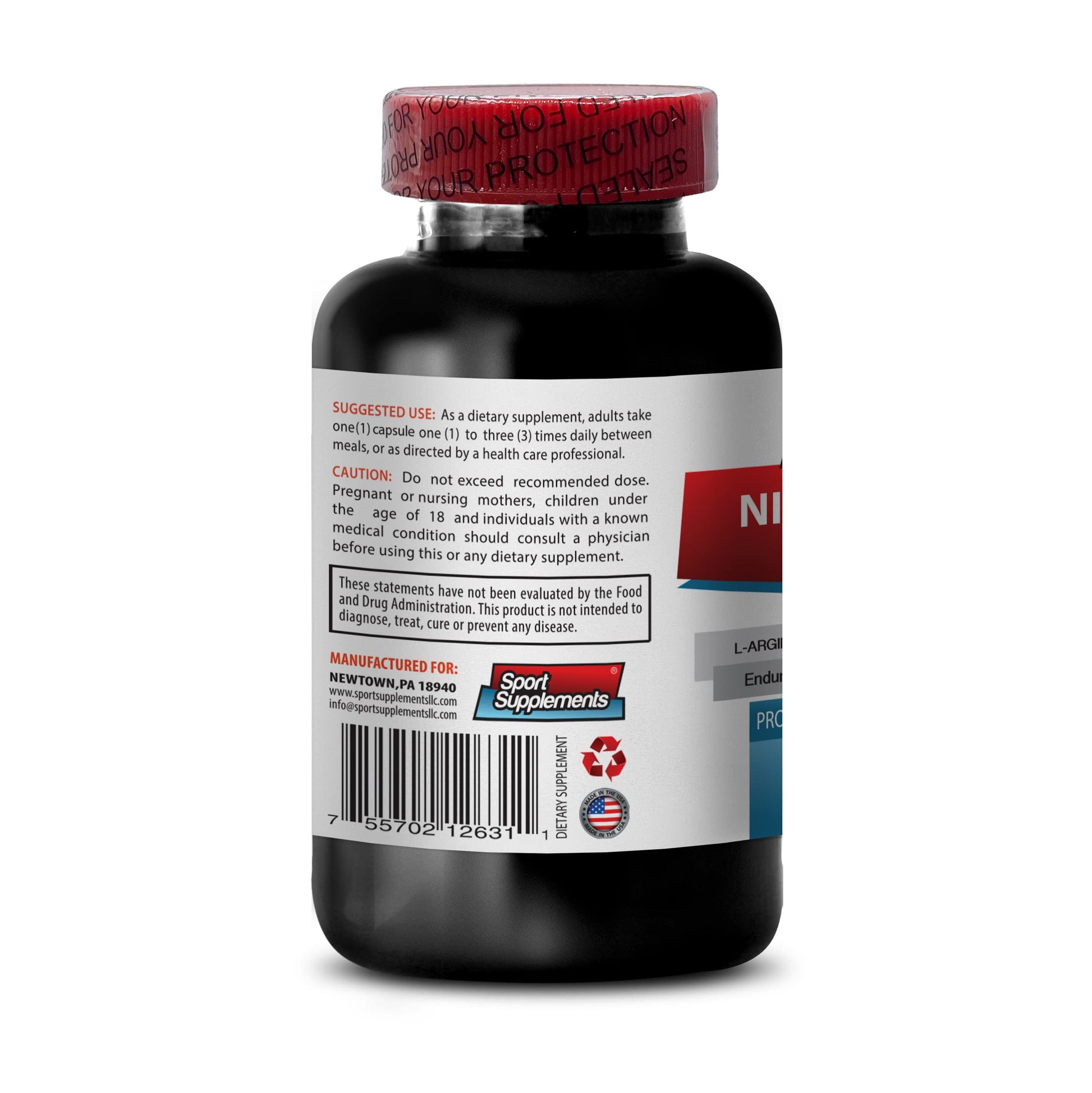 L-arginine Supplement - Nitric Oxide Booster 2400mg - Nitric Oxide Booster - pre Workout Sport Supplements buy supplements canada