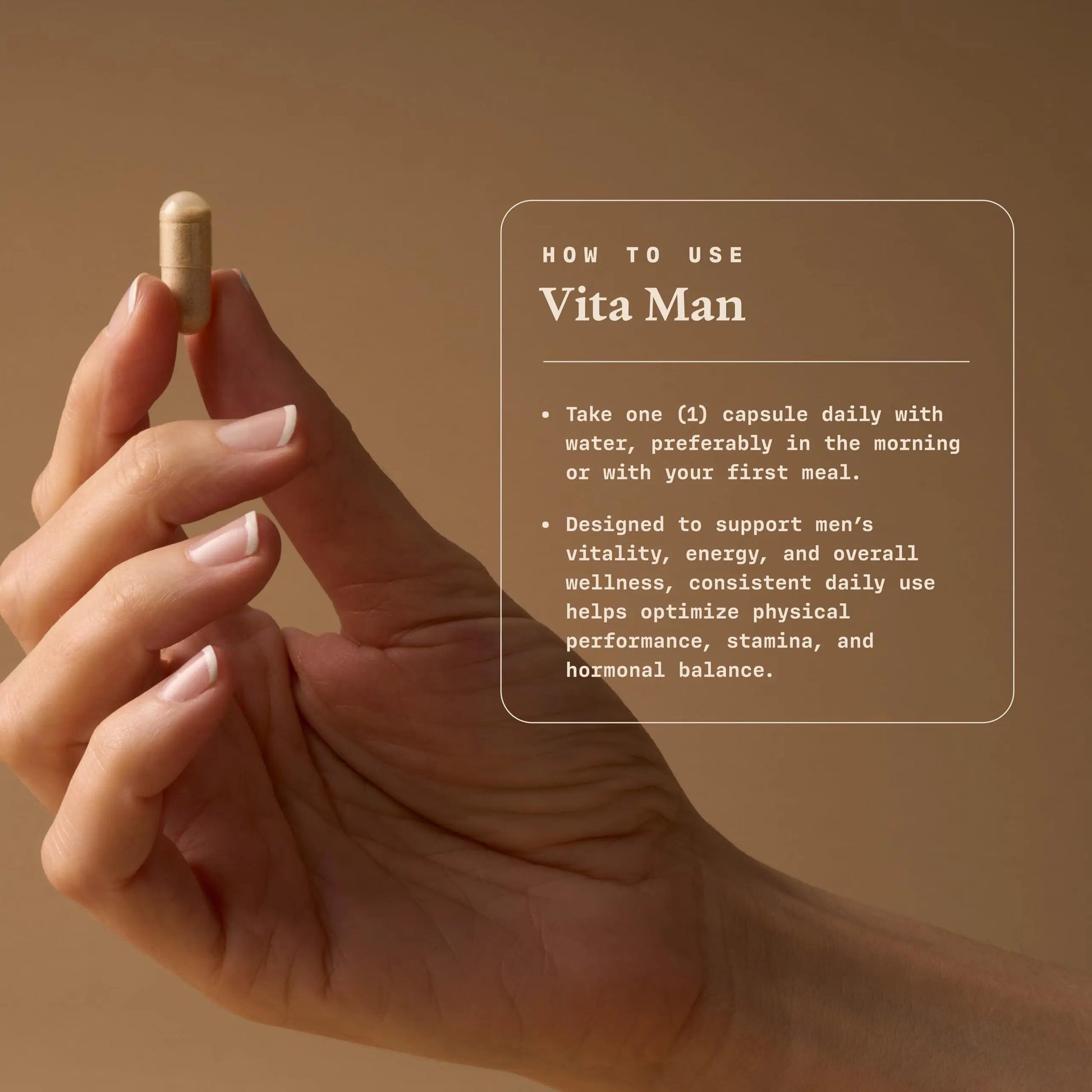Ultra Life Sport - VITA Man Premium Men's Multivitamin - 30 Capsule Daily Vitamins for Men with Vitamin E, K2 MK-7, and B Vitamins for Maximum Absorption Ultra Life Sport buy supplements canada