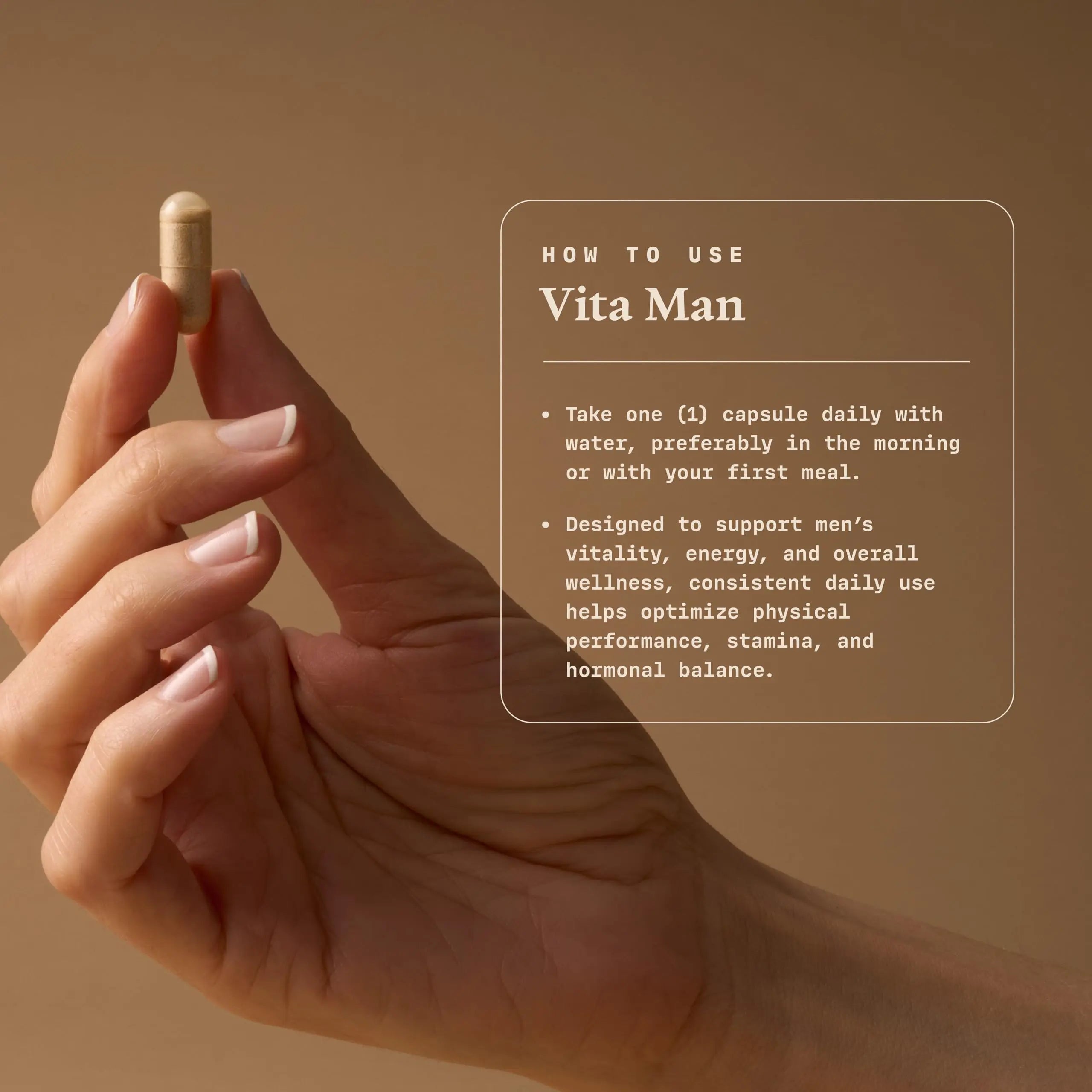 Ultra Life Sport - VITA Man Premium Men's Multivitamin - 30 Capsule Daily Vitamins for Men with Vitamin E, K2 MK-7, and B Vitamins for Maximum Absorption Ultra Life Sport buy supplements canada