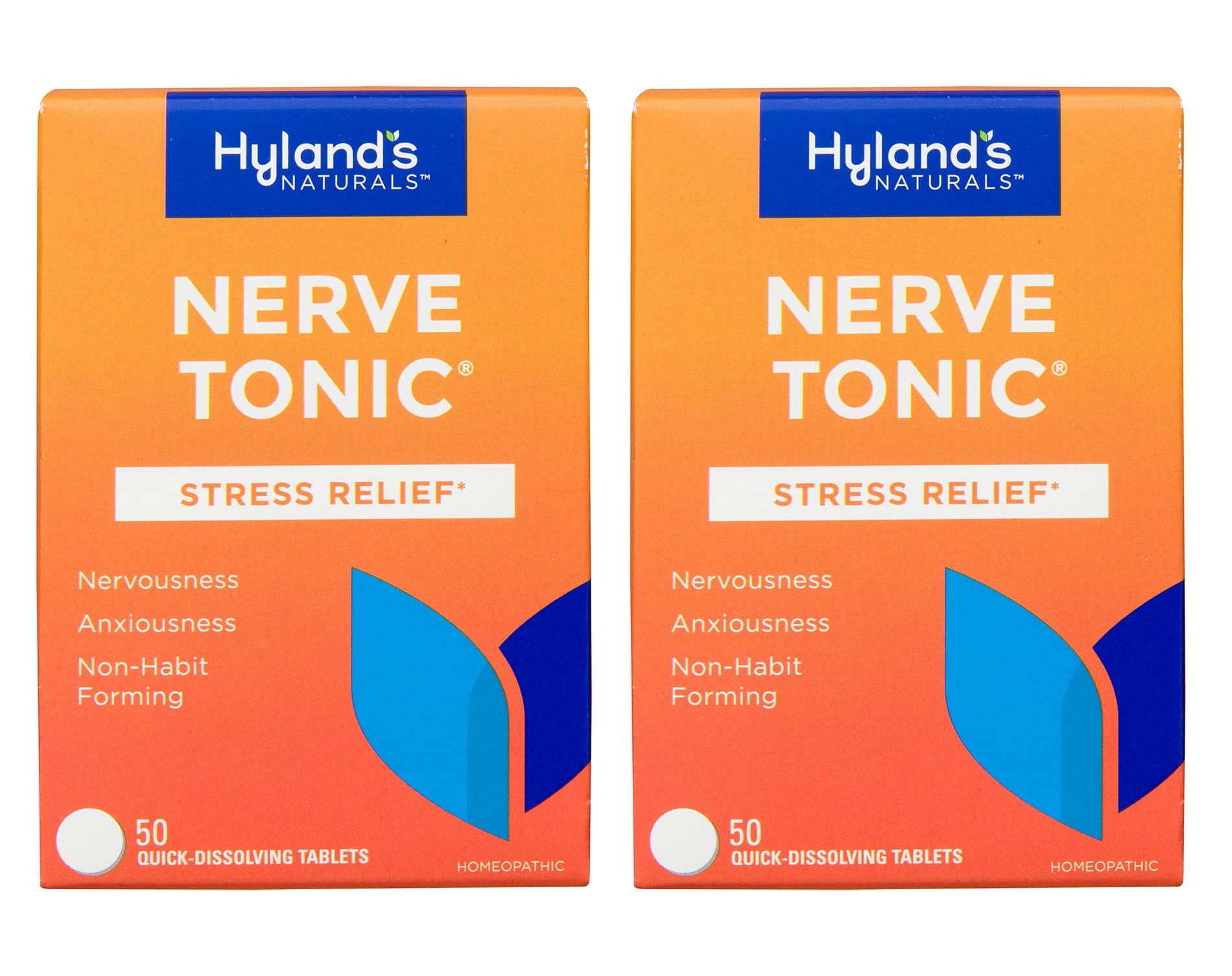 Hyland's Nerve Tonic Stress Relief Tablets, Natural Relief of Restlessness, Nervousness Hyland's buy supplements canada