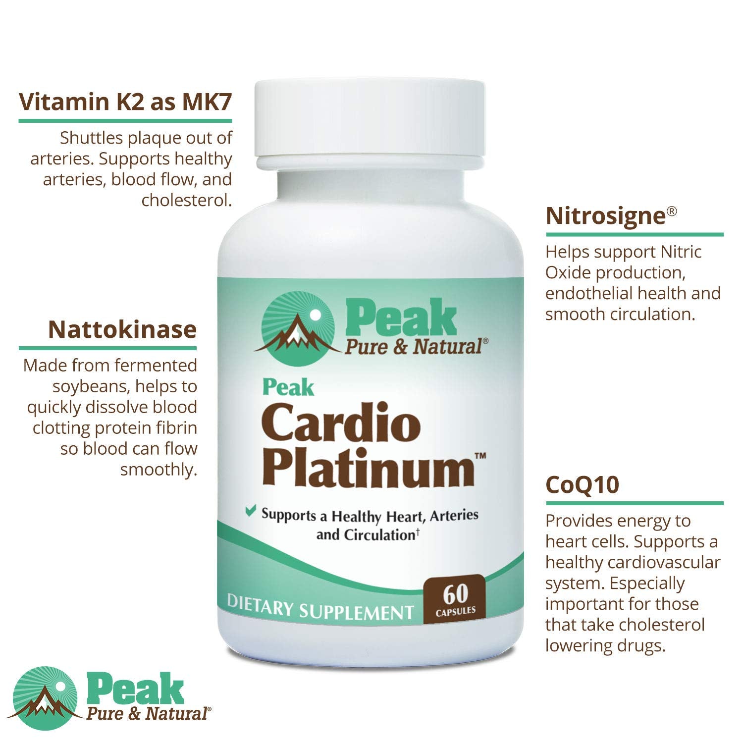 Peak Pure & Natural Peak Cardio Platinum Peak Pure & Natural buy supplements canada