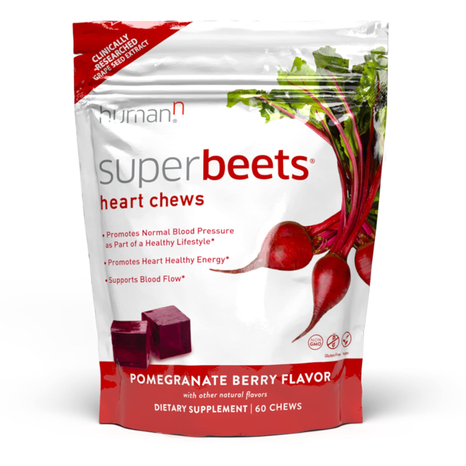 humanN SuperBeets Heart Chews & SuperBeets Black Cherry Powder humanN buy supplements canada
