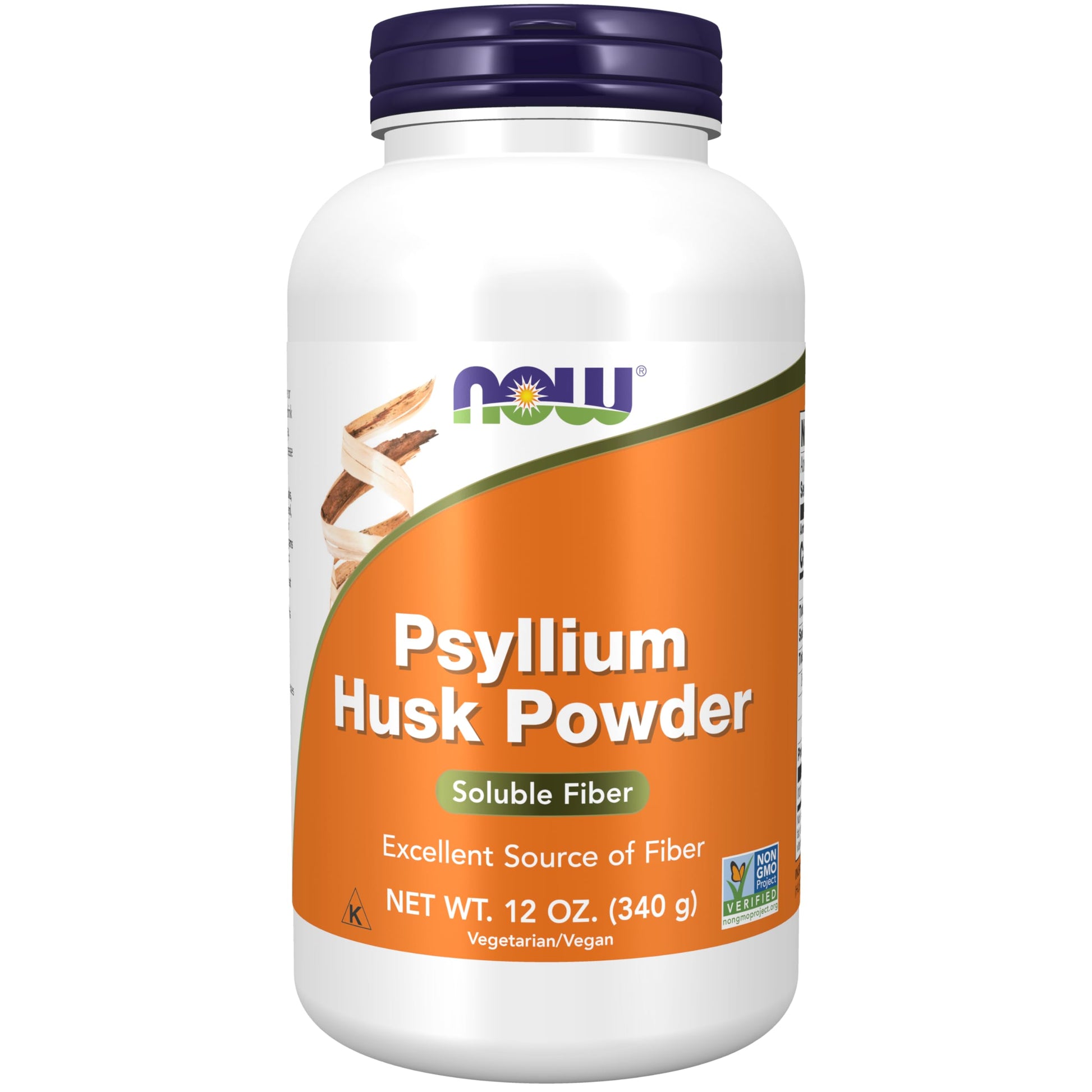 NOW Supplements, Psyllium Husk Powder, Non-GMO Project Verified, Soluble Fiber NOW buy supplements canada