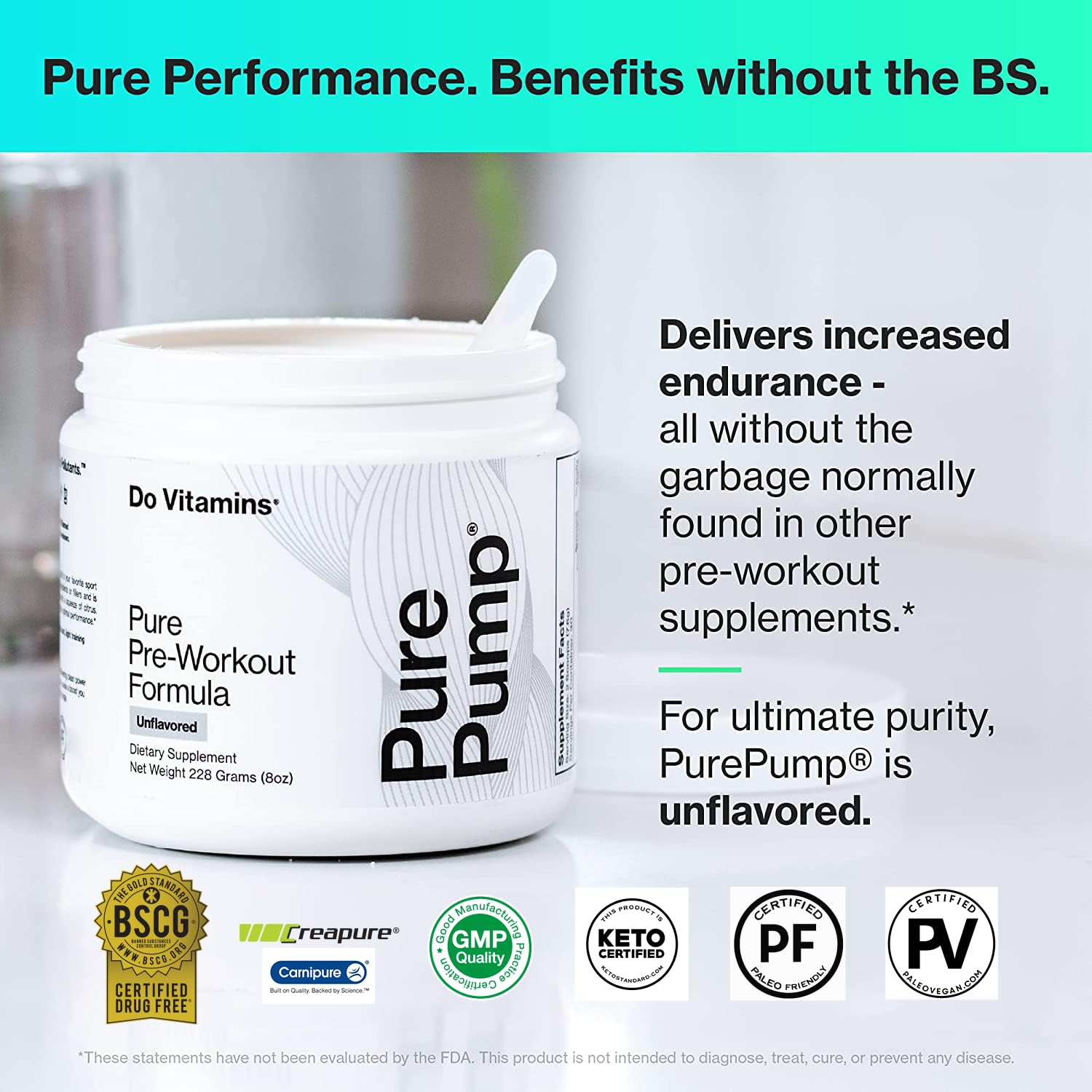 Do Vitamins PurePump Clean Pre Workout Powder for Men & Women - Preworkout with Creatine BCAA - Clean Energy Pre-Workout - All Actives. Zero fillers. Do Vitamins buy supplements canada