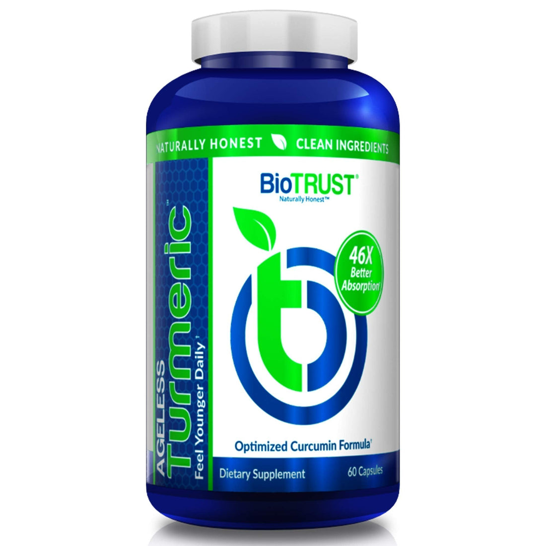 BioTrust Ageless Turmeric Supplement - CurcuWIN Turmeric Curcumin with Ginger Extract BioTrust buy supplements canada