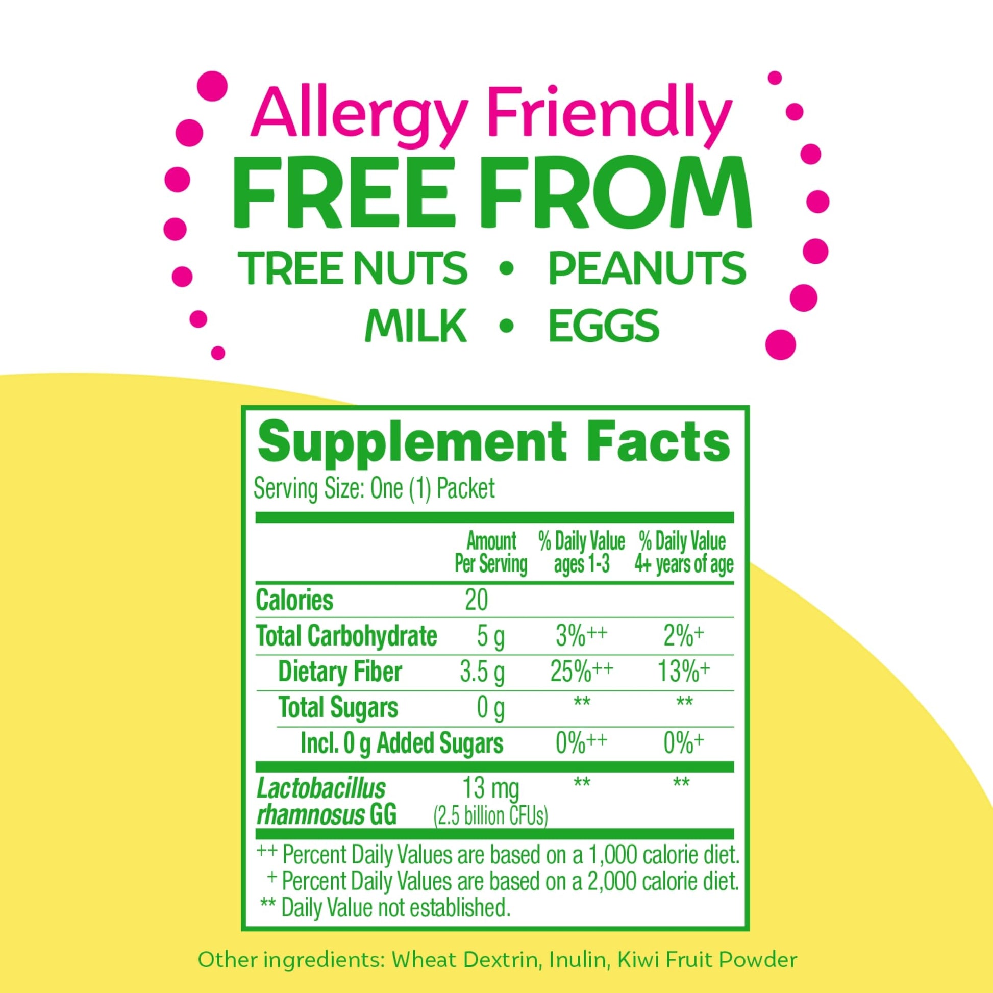 Culturelle Kids Probiotic + Fiber Packets (Ages 3+) - 24 Count - Digestive Health & Immune Culturelle buy supplements canada
