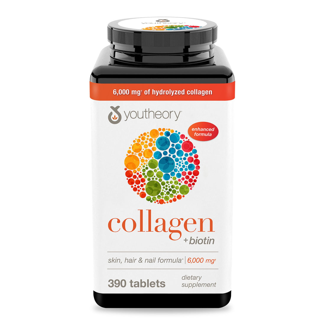 Youtheory Collagen + Biotin - Advanced Collagen Supplement - with Hydrolyzed Peptides, Vitamin C & Vitamin B Youtheory buy supplements canada