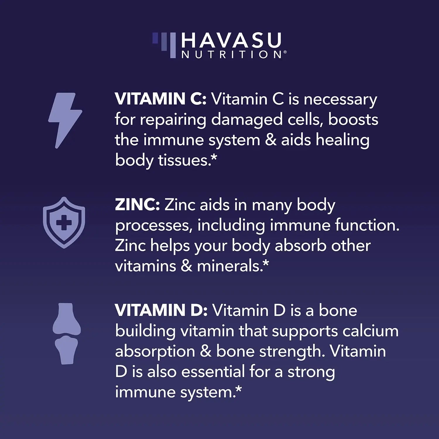 Multivitamin Gummies for Adults - Daily Gummy with Vitamin C, D, and Zinc for Men and Women - 60 Count - GLP-1 Nutritional Support HAVASU NUTRITION buy supplements canada