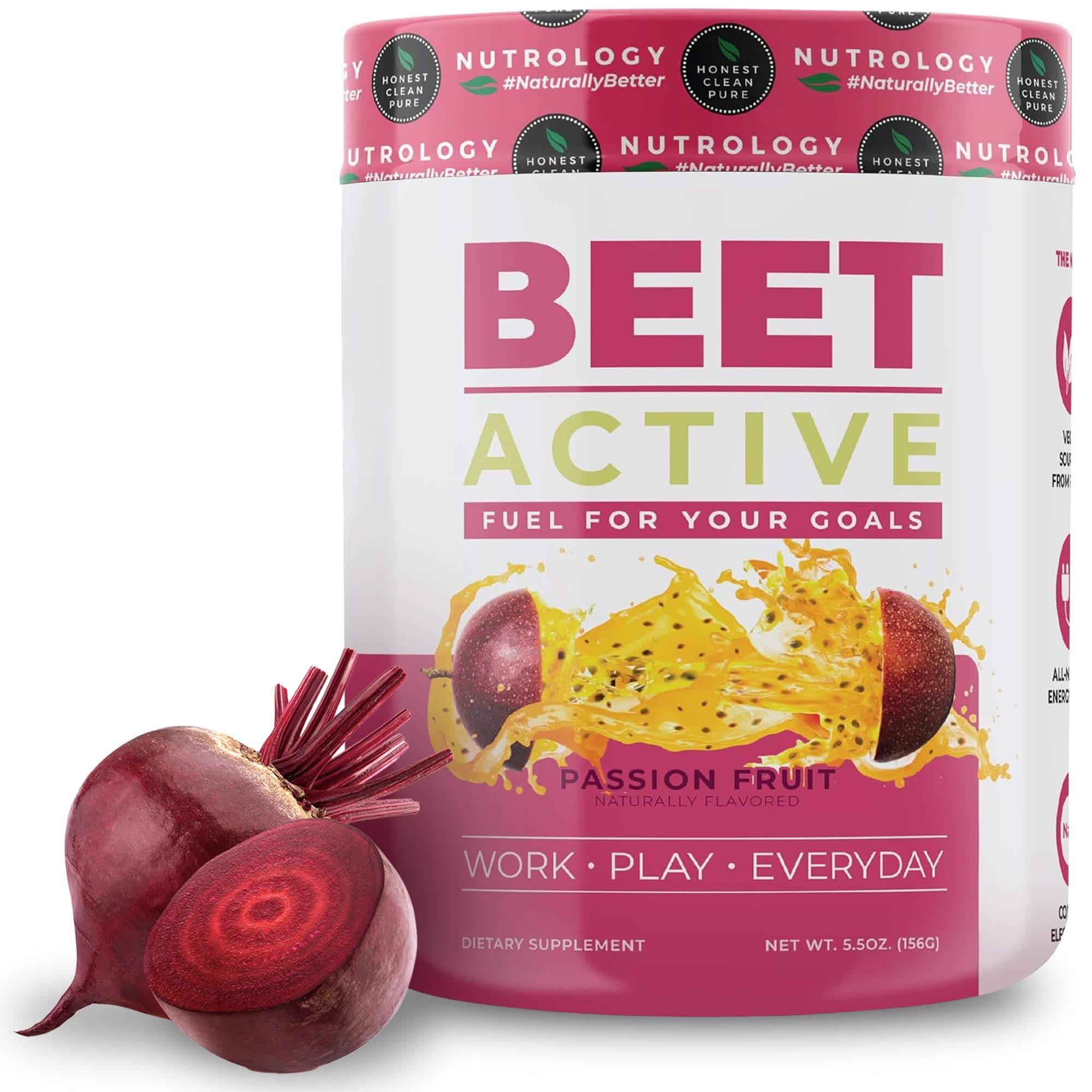 Nutrology Beet Active, Natural Pre-Workout Powder, Supports Energy, Endurance & Nitric Nutrology buy supplements canada