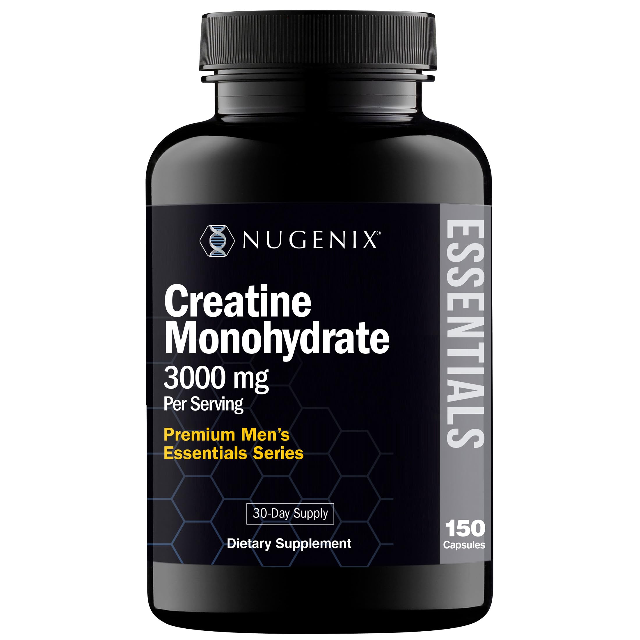 Nugenix Essentials Premium Creatine Monohydrate Pills Supplement, 3000mg, 150 Capsules Nugenix buy supplements canada