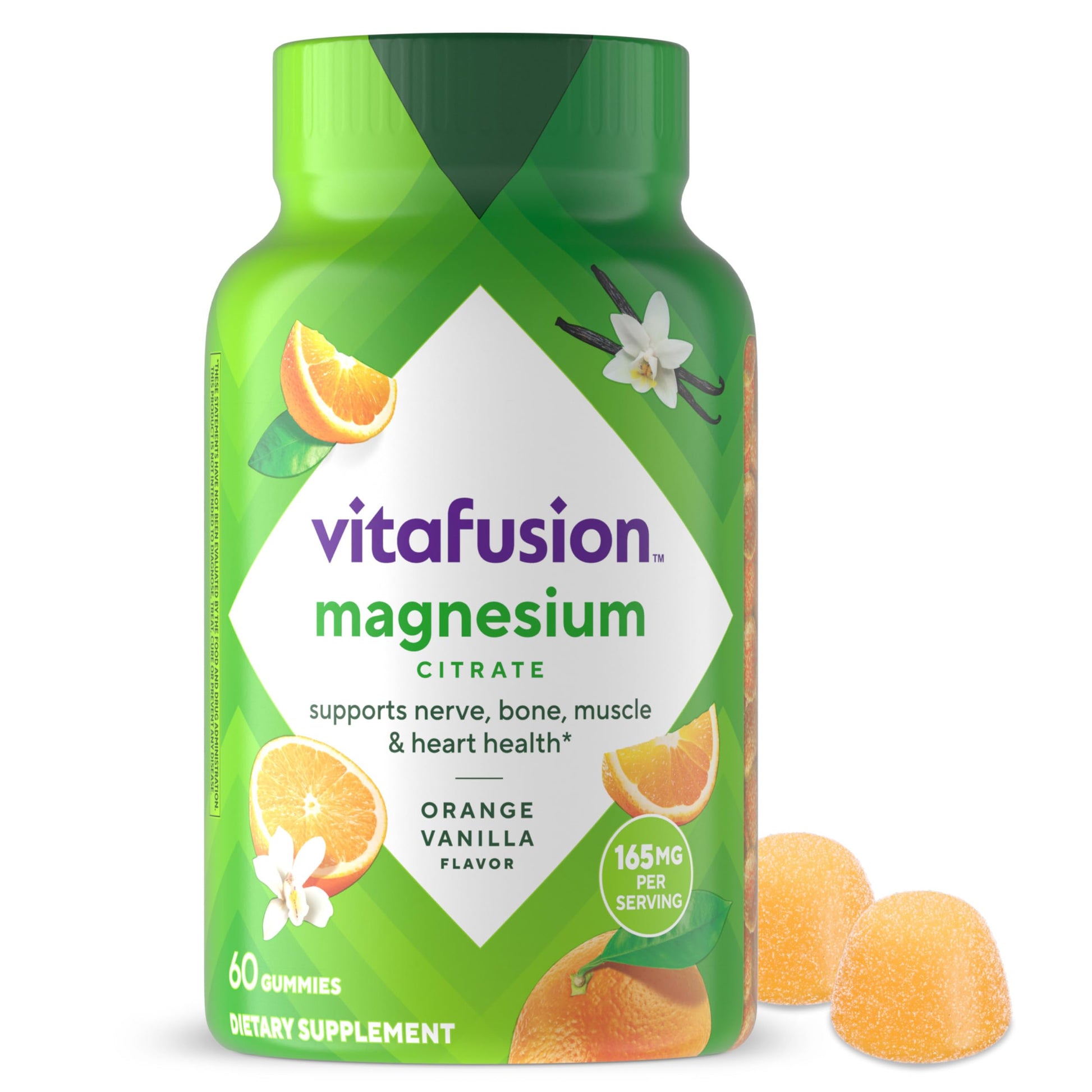vitafusion Magnesium Gummy Supplement, Bring calm to your vitamin routine, Tropical Citrus Flavor, 60 Gummies Vitafusion buy supplements canada