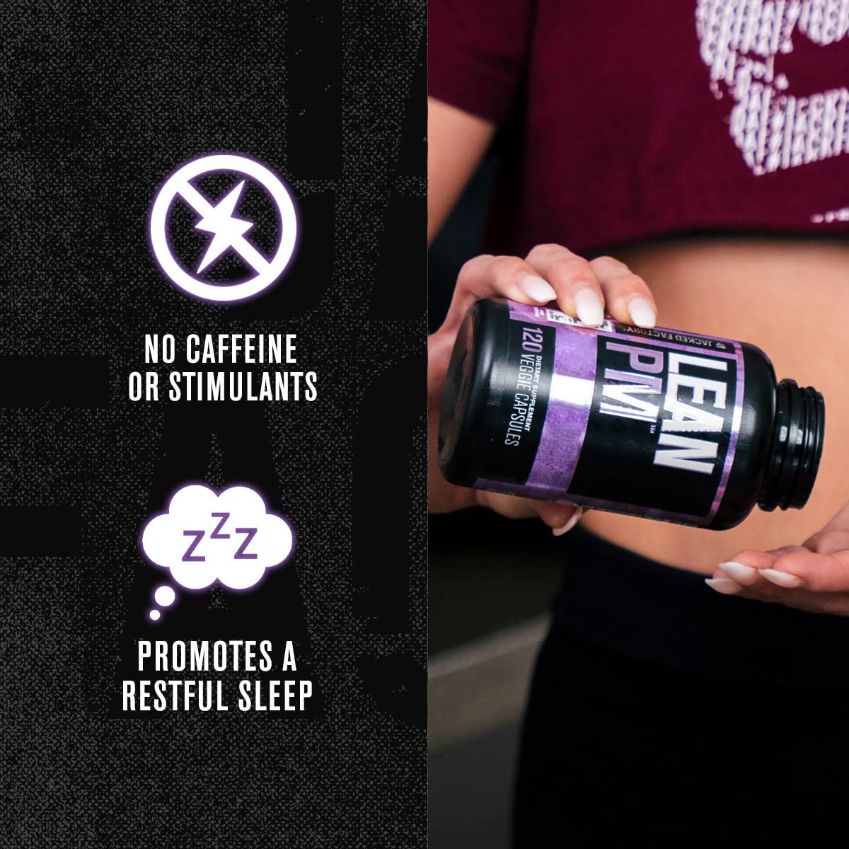 Jacked Factory Lean PM Night Time Body Support and Sleep Aid Supplement - Sleep Sup Jacked Factory buy supplements canada