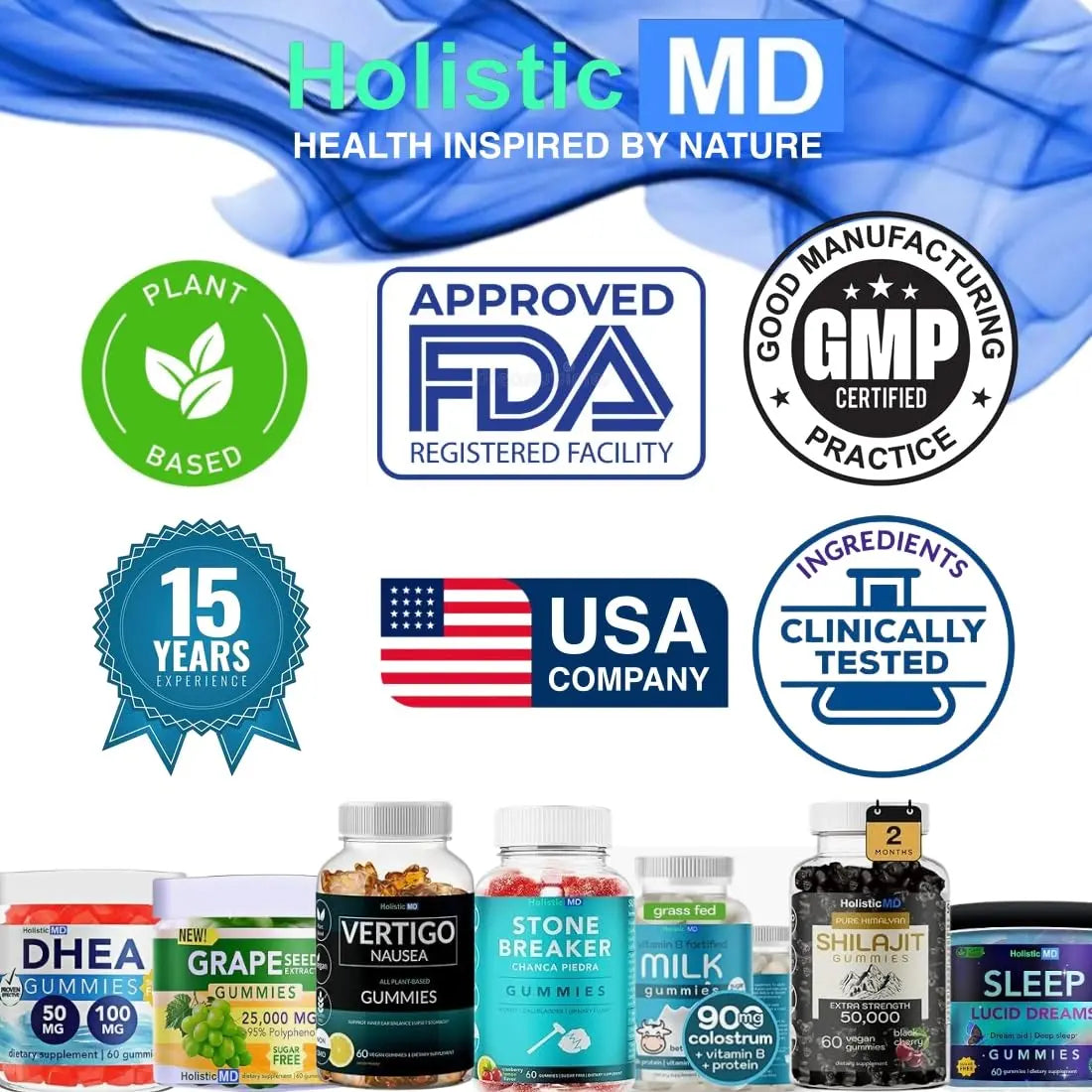 Holistic MD Stone Breaker Chanca Piedra 1,500mg Gummies Kidney Stones Cleanse Gallbladder Formula | Plus Cranberry Extract Might Help Urinary Tract Flush Impurities | Fast Absorption Sugar Free 60ct Holistic MD buy supplements canada