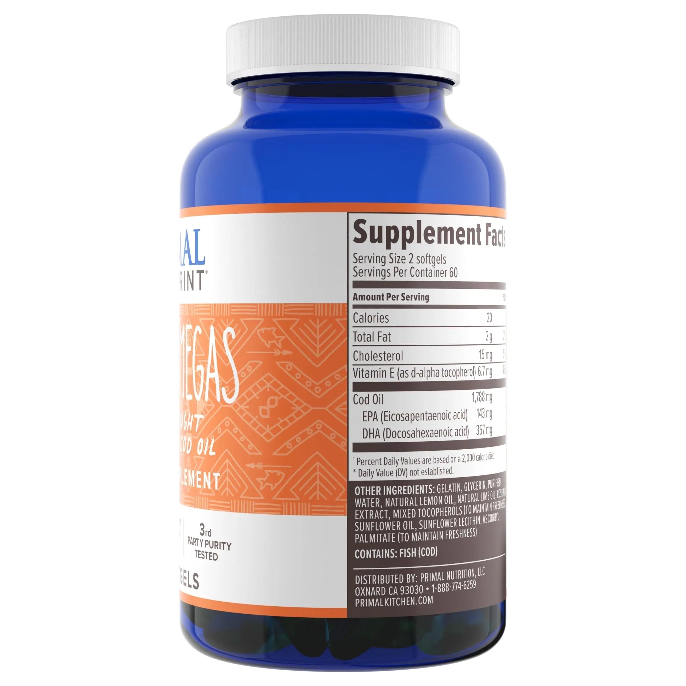 Primal Blueprint Primal Omegas, Omega-3 Fatty Acid Daily Supplement, 120 Count Primal Blueprint buy supplements canada