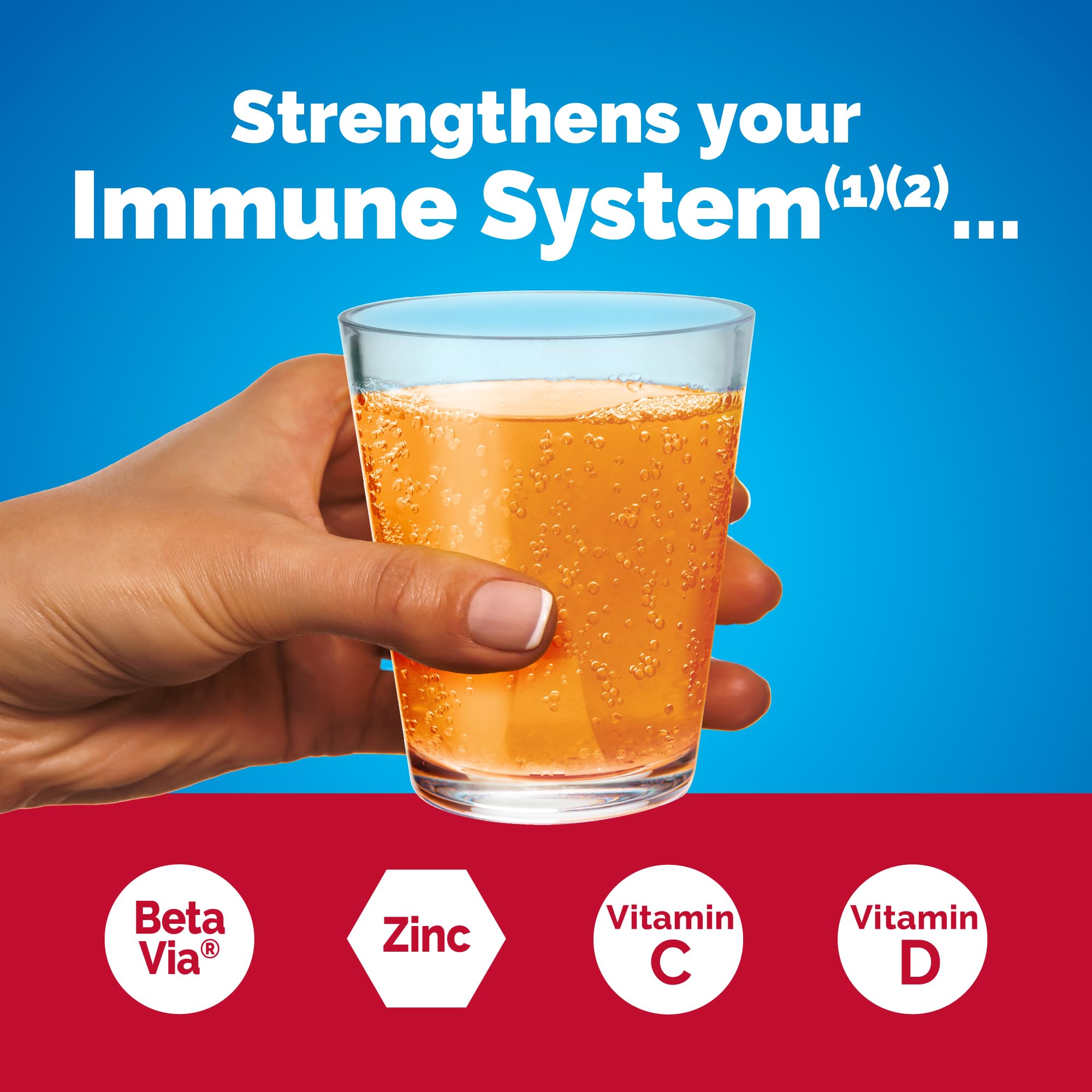 Emergen-C Immune+ Triple Action Immune Support Powder, BetaVia (R), 1000mg Vitamin C, B Vitamins, Vitamin D and Antioxidants Emergen-C buy supplements canada