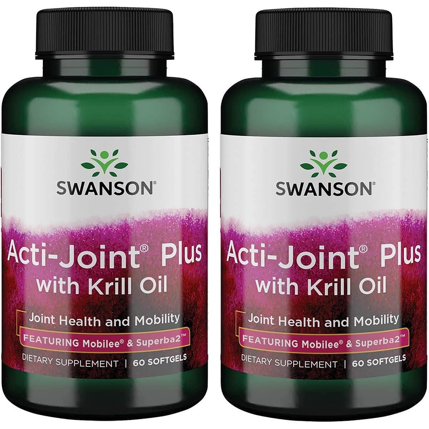 Swanson Acti-Joint Plus with Krill Oil 60 Sgels (2 Pack) Swanson buy supplements canada