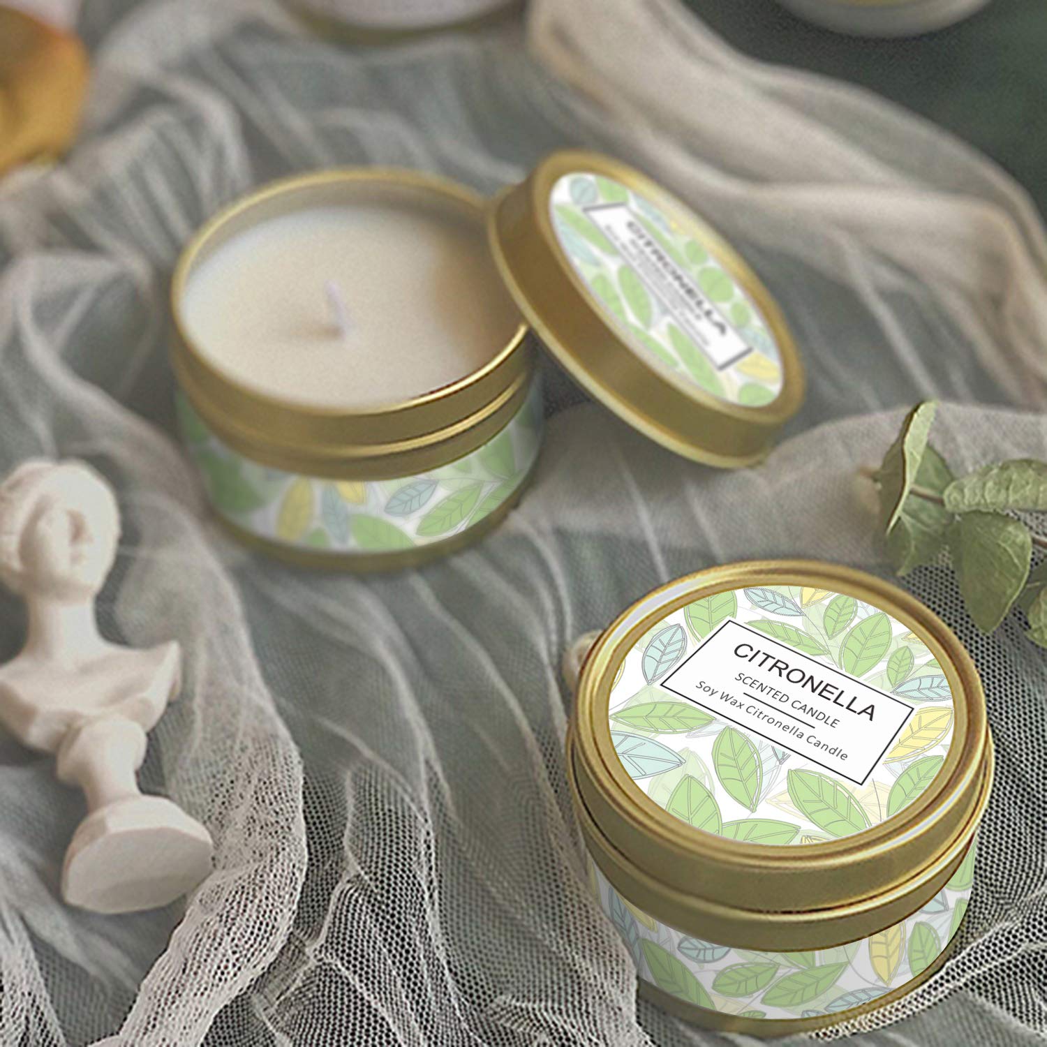 Citronella Candles Outdoor, Scented Candles, Summer Soy Wax Candles, Lemongrass Candles STRN buy supplements canada