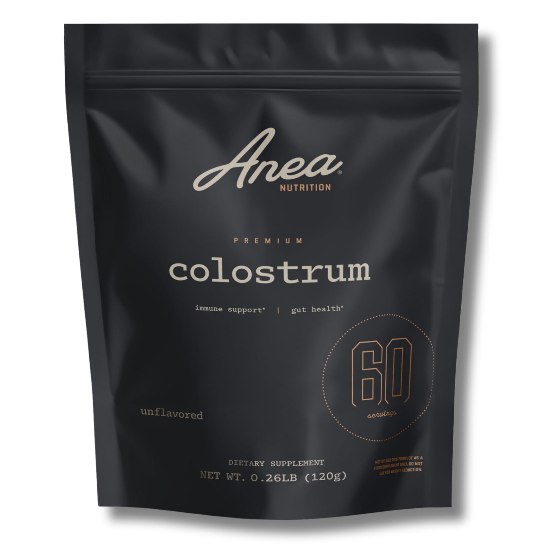 Anea Colostrum - Unflavored | Rich in Immunoglobulins & Lactoferrin | Supports Gut Health, Immunity & Recovery | Calf-First Promise | Made in USA | Made in GMP Facility Anea Nutrition buy supplements canada