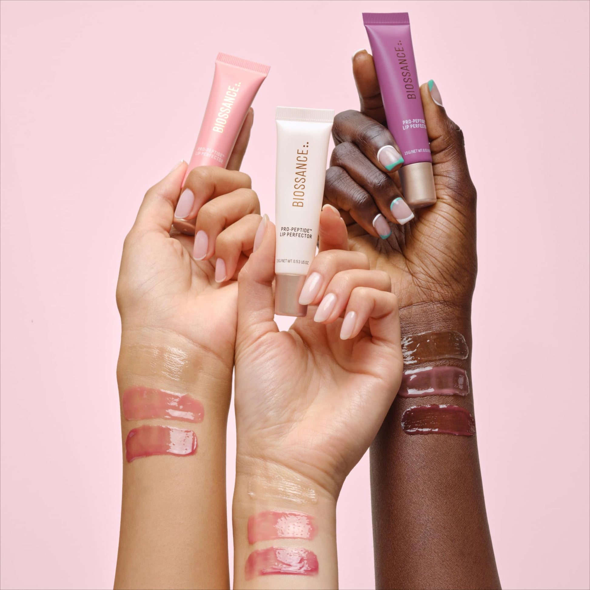 Biossance Pro-Peptide Lip Perfector – Triple-Treat Vegan Lip Balm – Deeply Hydrating with Pro-Peptides & Hyaluronic Acid – Enhances Natural Lip Color – Silky, Glossy Finish in Blush Quartz, Pink BIOSSANCE buy supplements canada
