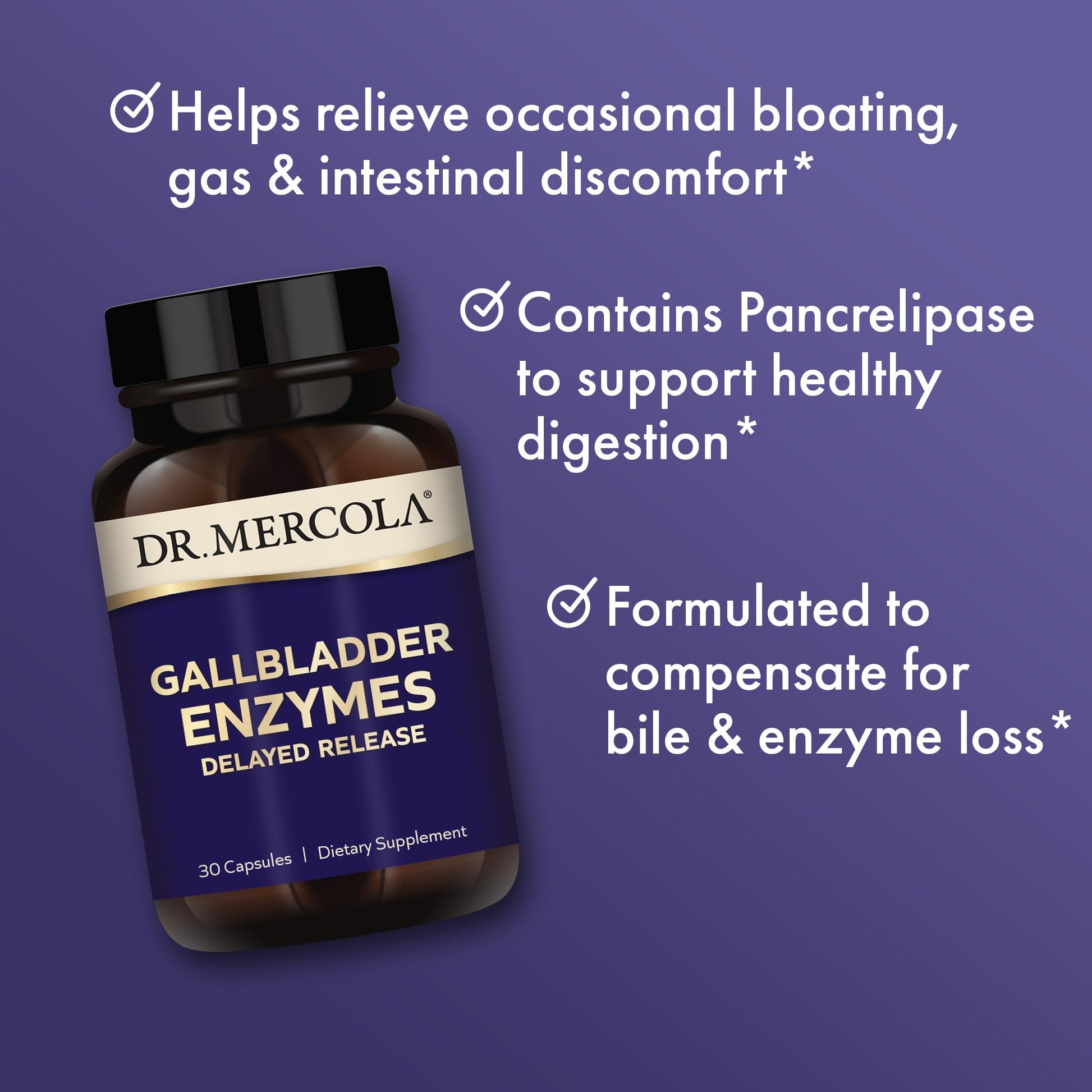 Dr. Mercola Gallbladder Enzymes, 30 Servings (30 Capsules), Dietary Supplement Dr. Mercola buy supplements canada