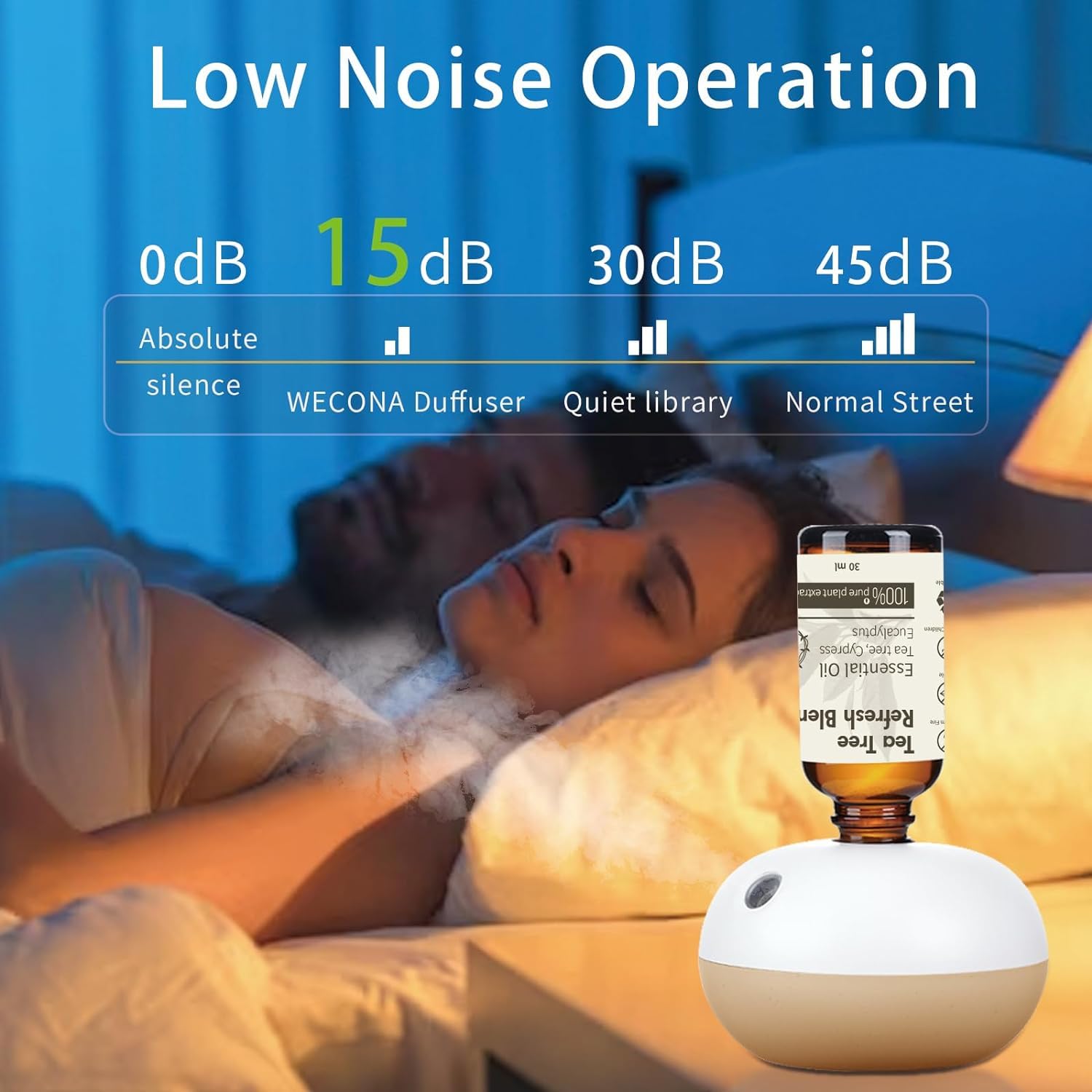 Waterless Essential Oil Diffuser - Use a USB-c Plug-in Essential Oils Diffuser - 2 Mist Modes WECONA buy supplements canada