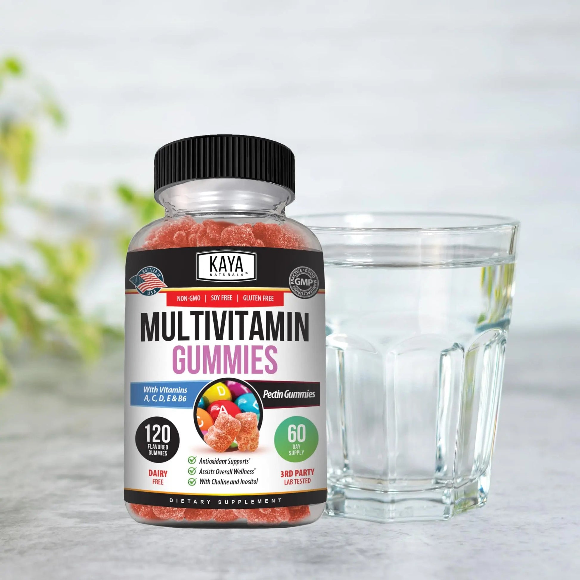 Kaya Naturals Adult Multi Vitamin Gummy, 120 Count, Biotin, Vitamin A, B-12, C & E, Including Zinc, Folic Acid, Strawberry Flavor (120 Gummies) Kaya Naturals buy supplements canada