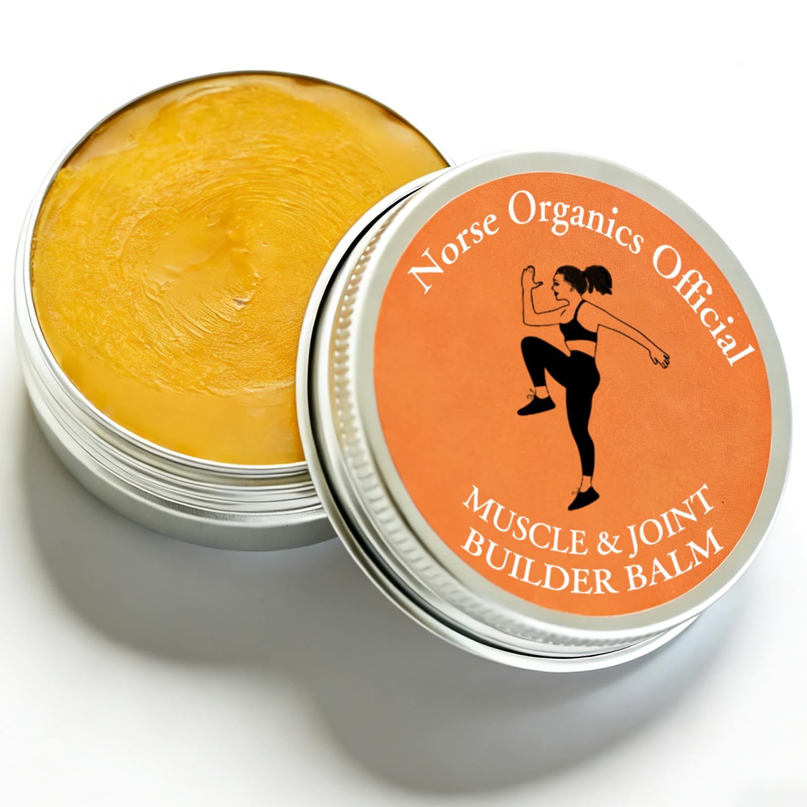 Norse Organics Official Muscle and Joint Balm, Muscle and Joint Builder Balm | Comfrey Oil, Beeswax, Arnica Oil, Jojoba Oil, Sea Buckthorn Extract, for Knee/Elbow/Shoulder/Back/Neck (1 PCS) Norse Organics Official buy supplements canada