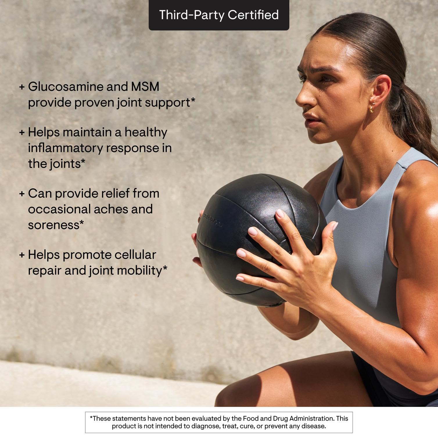 THORNE - Joint Support Nutrients - Formulated with Glucosamine, MSM, Curcumin, Bromelain, Boswellia & Potassium for Joint Support* - Third-Party Certified - Gluten, Dairy & Soy-Free - 240 Capsules THORNE buy supplements canada