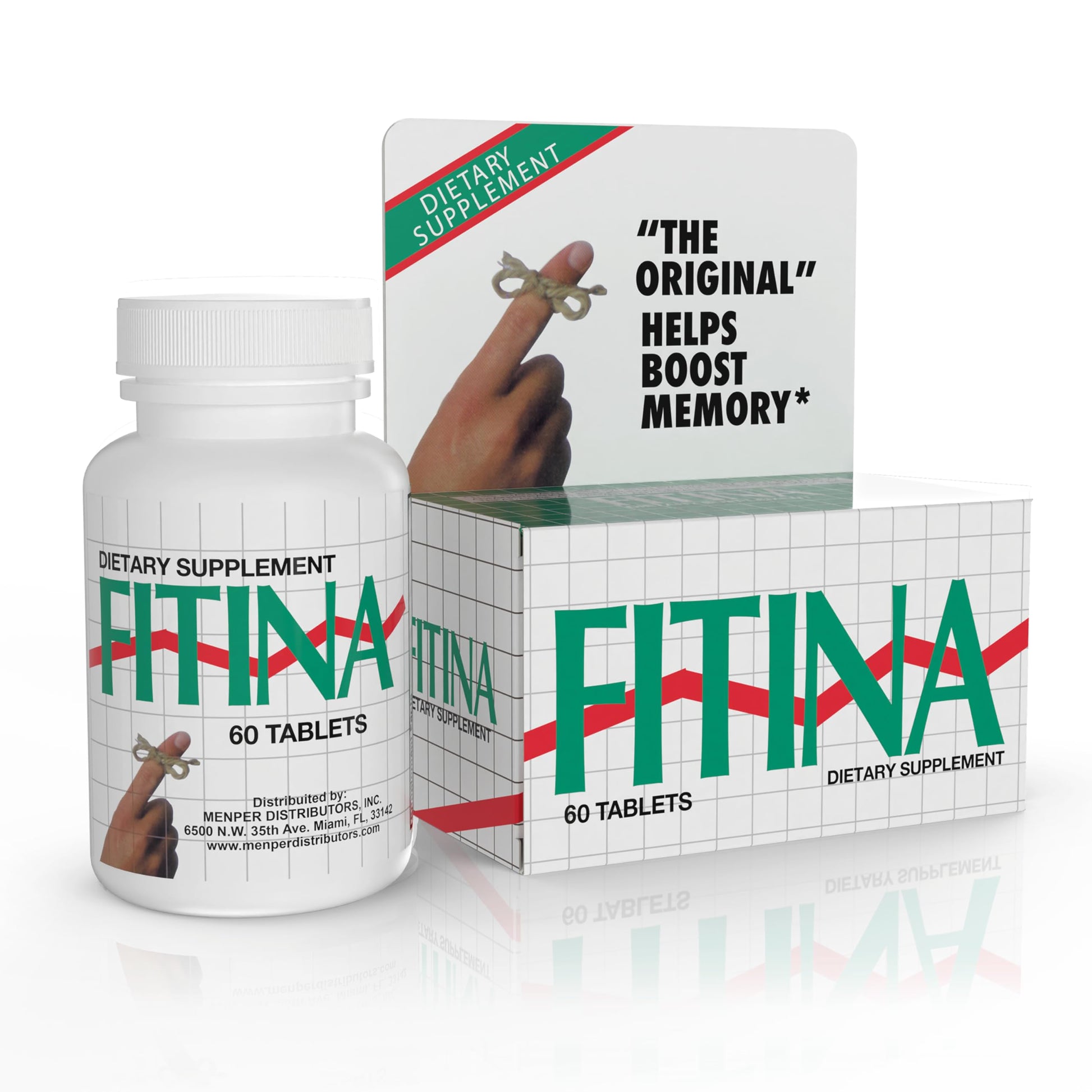 FITINA Brain Supplement with Vitamin B6 & Thiamine for Memory, Focus and Cognitive Support | High-Dose B Vitamins for Nervous System Brain Health, Daily Formula for Adults, 60 Tablets (1-Pack) Fitina buy supplements canada