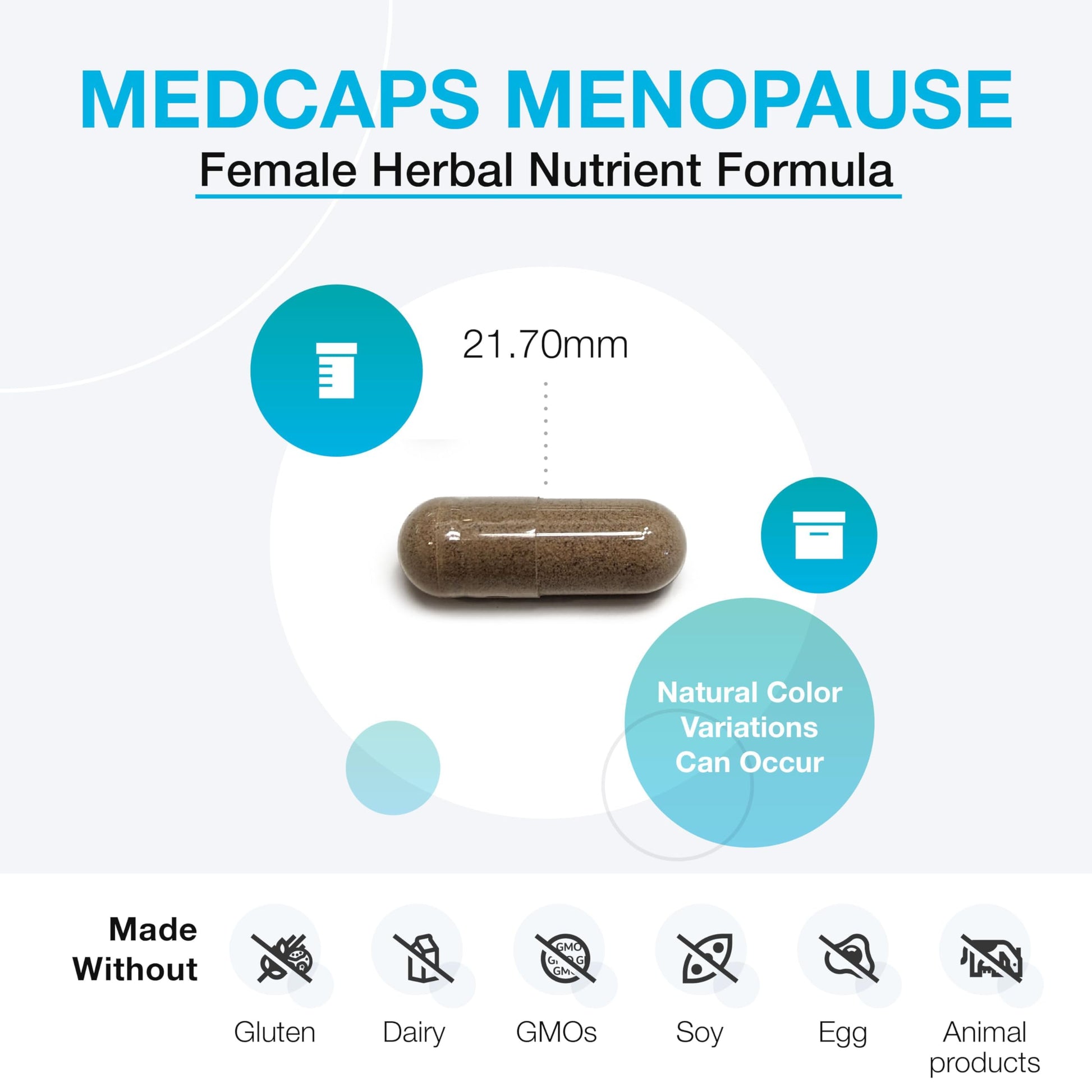 XYMOGEN Medcaps Menopause - Menopause Supplements for Women - Made with Dong Quai, Isoflavones, Ginseng Extract, Licorice Root + Black Cohosh - Gluten Free (120 Capsules) XYMOGEN buy supplements canada