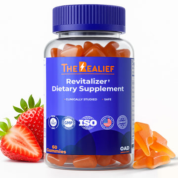 The Realief 60 Count Post Party Gummies – DHM, Milk Thistle & Electrolytes – Wellness Support – Strawberry Flavor – Wake Up Refreshed The Realief buy supplements canada