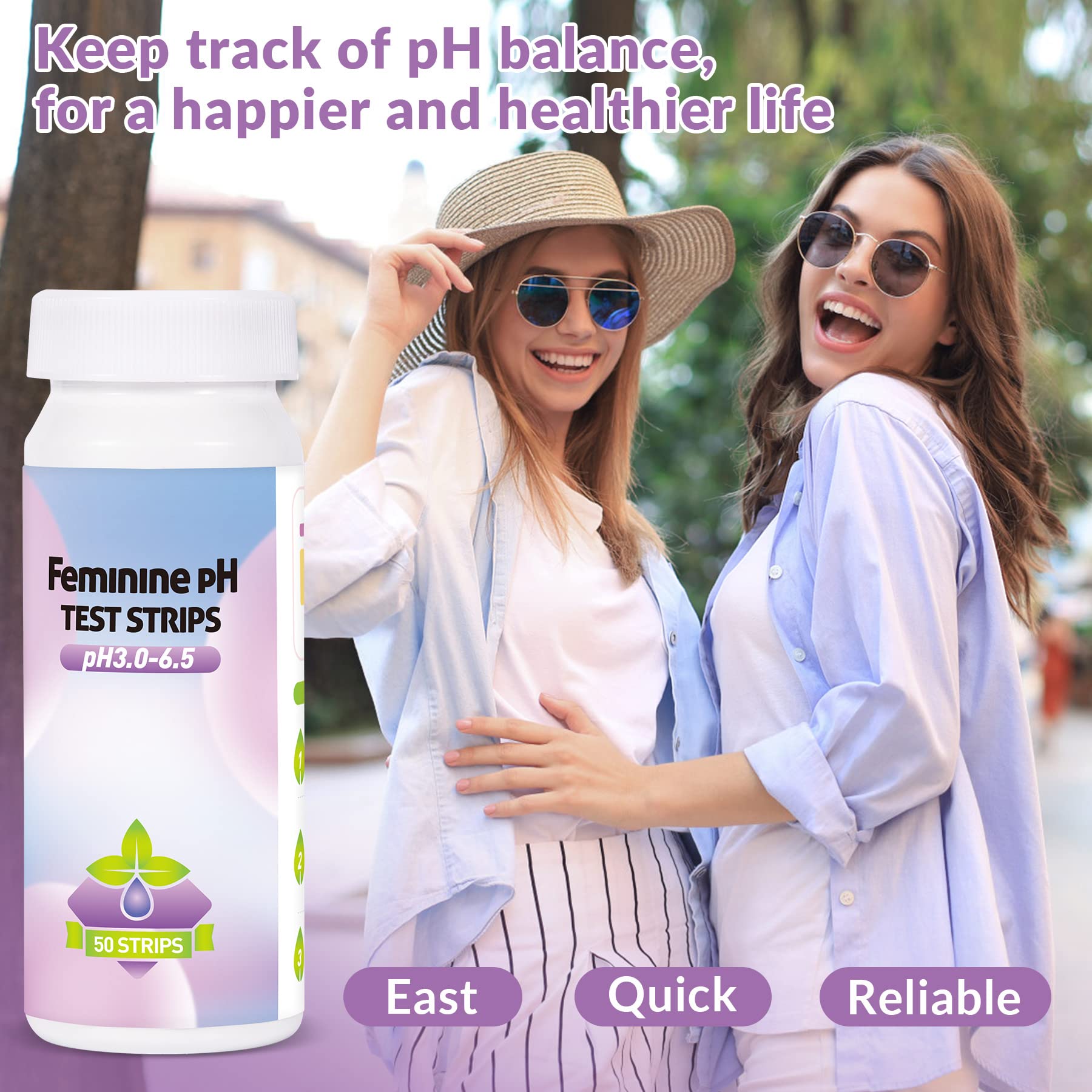 Yeast Infection Test for Women, 50 Count Vaginal pH Test Strips, BV Test Kit at Home SaySummer buy supplements canada