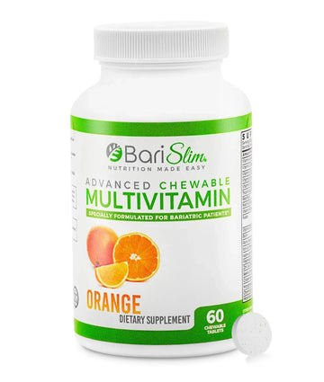 BariSlim Advanced Chewable Bariatric Multivitamin Tablets - Bariatric Vitamin and Supplement for Post Bariatric Surgery Including Gastric BariSlim buy supplements canada