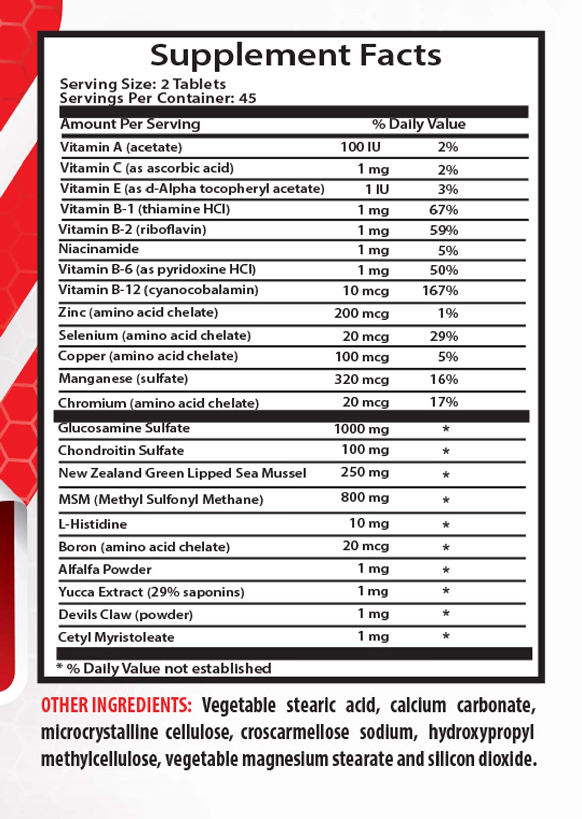 Premium Joint Blend - Joint Matrix Complex - Essential Minerals, Balanced Formula, Complete Joint Complex, Fitness Support, Advanced Formula, Body Flexibility, Joint Blend 1 Bottle 90 Capsules Healthy Supplements LLC buy supplements canada