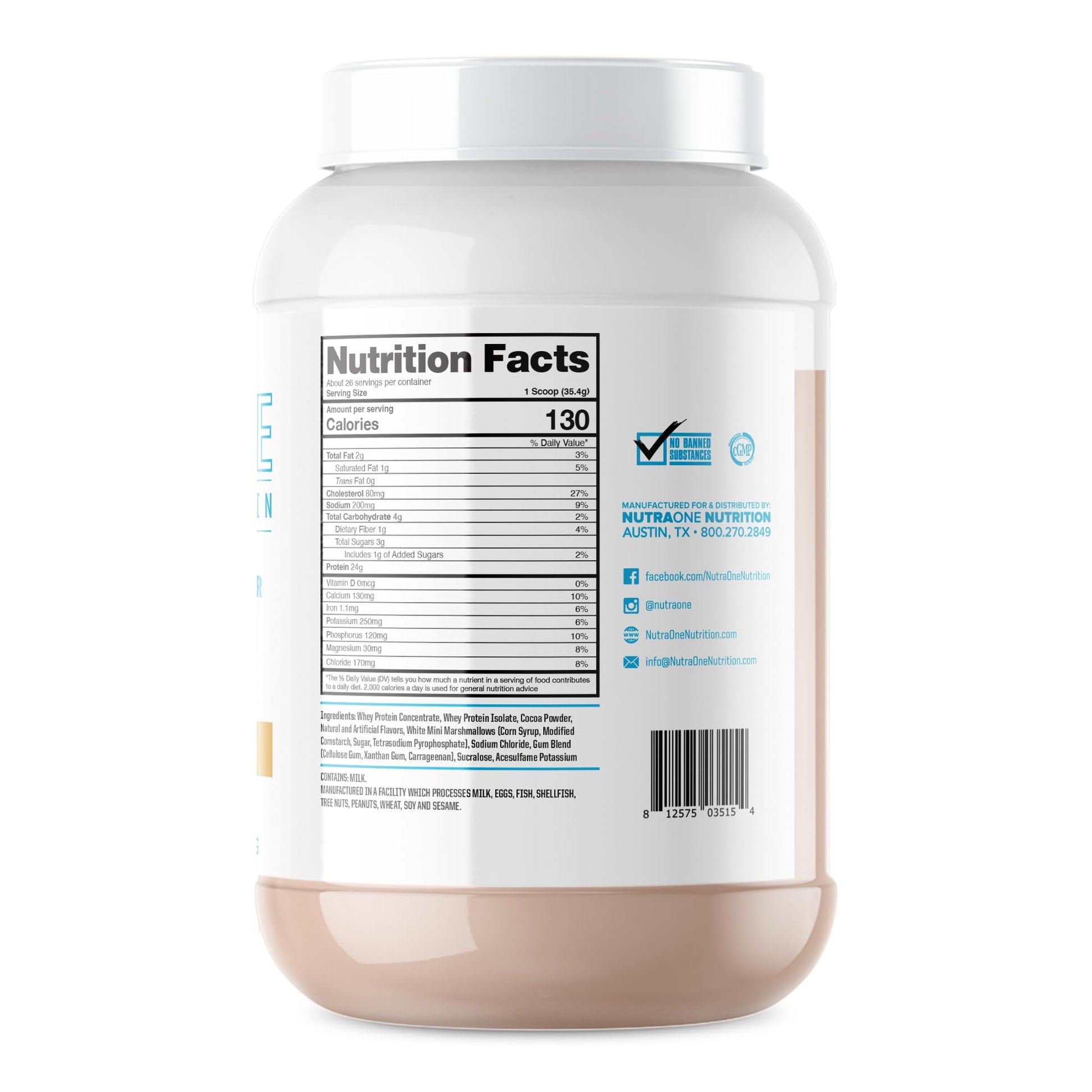 NutraOne ProteinOne Whey Protein Promote Recovery and Build Muscle with a Protein NutraOne buy supplements canada
