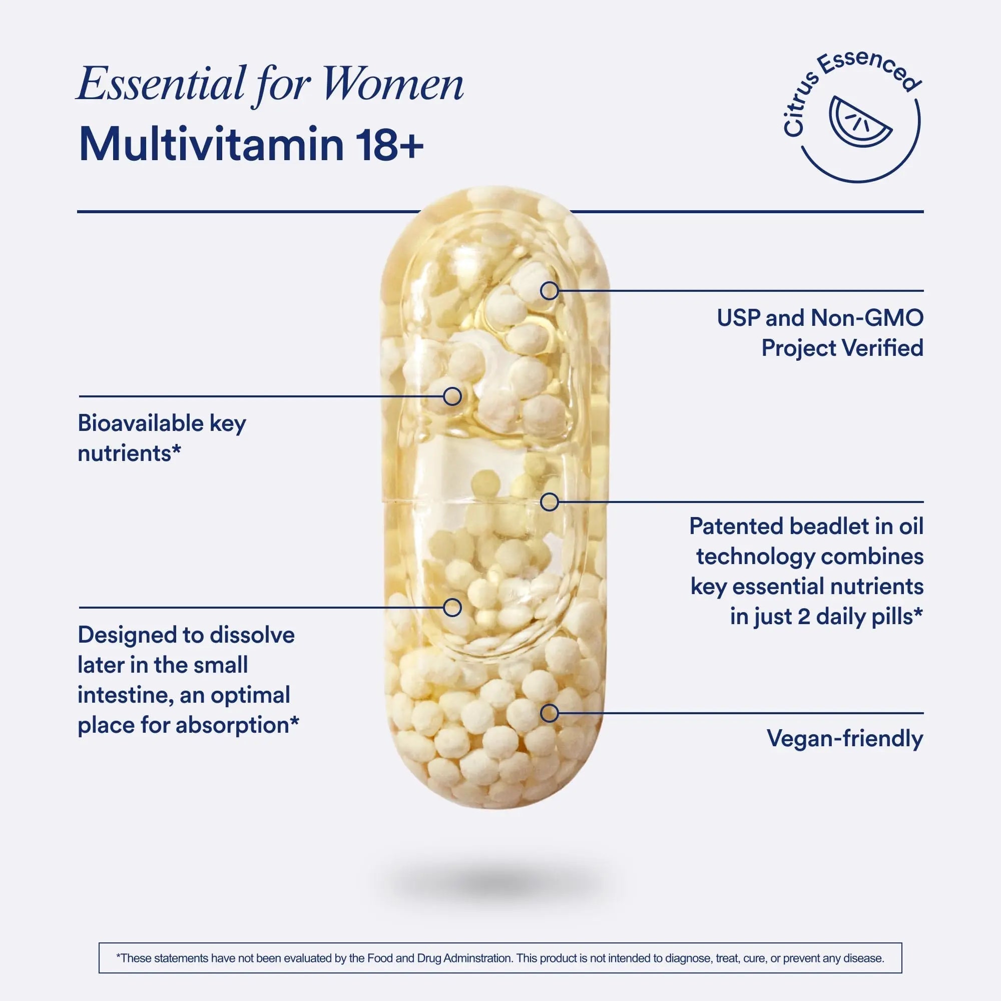 Ritual Multivitamin for Women 18+ with Vitamin D3 for Immune Support*, Vegan Omega 3 DHA, B12, Iron Ritual buy supplements canada