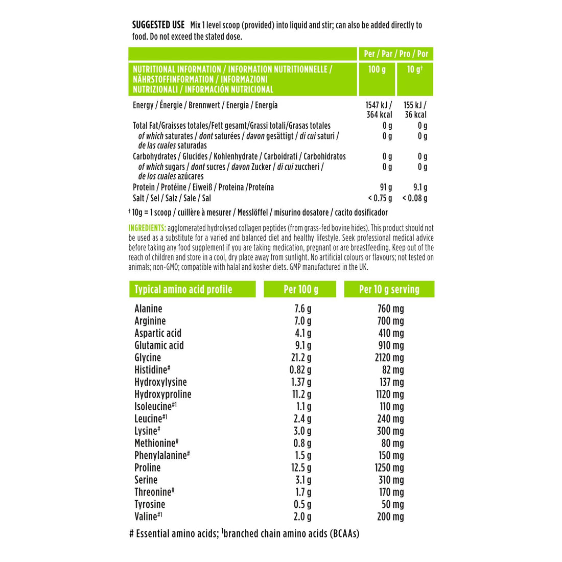 Advanced Hydrolysed Collagen Peptides, 100% Grass Fed & Ethically Sourced Igennus Healthcare Nutrition buy supplements canada