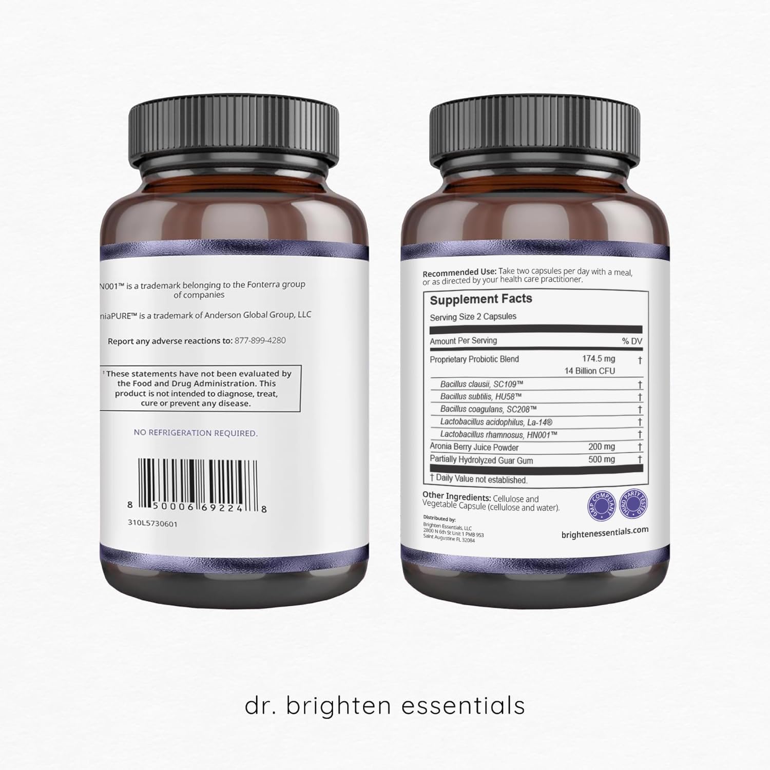 Dr. Brighten Women’s Probiotic - Probiotics, Prebiotics with Antioxidants & Sunfiber for Healthy Hormones, Balanced Female Microbiome, Ovaries and Immune Health - 60 Capsules Dr. Brighten buy supplements canada
