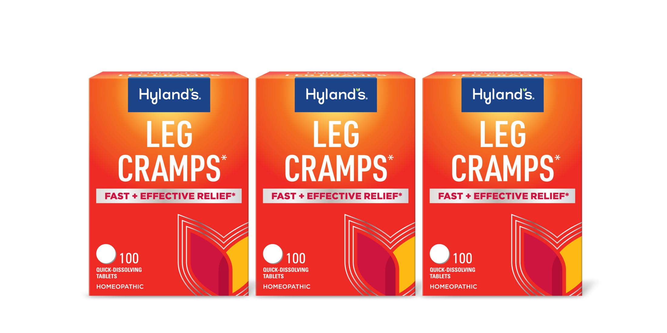 Hyland's Leg Cramps, Relief of Leg, Calf, Charley Horses, and Foot Cramps, 100 Quick-Dissolving Tablets 3-Pack (300 Total) Hyland's buy supplements canada