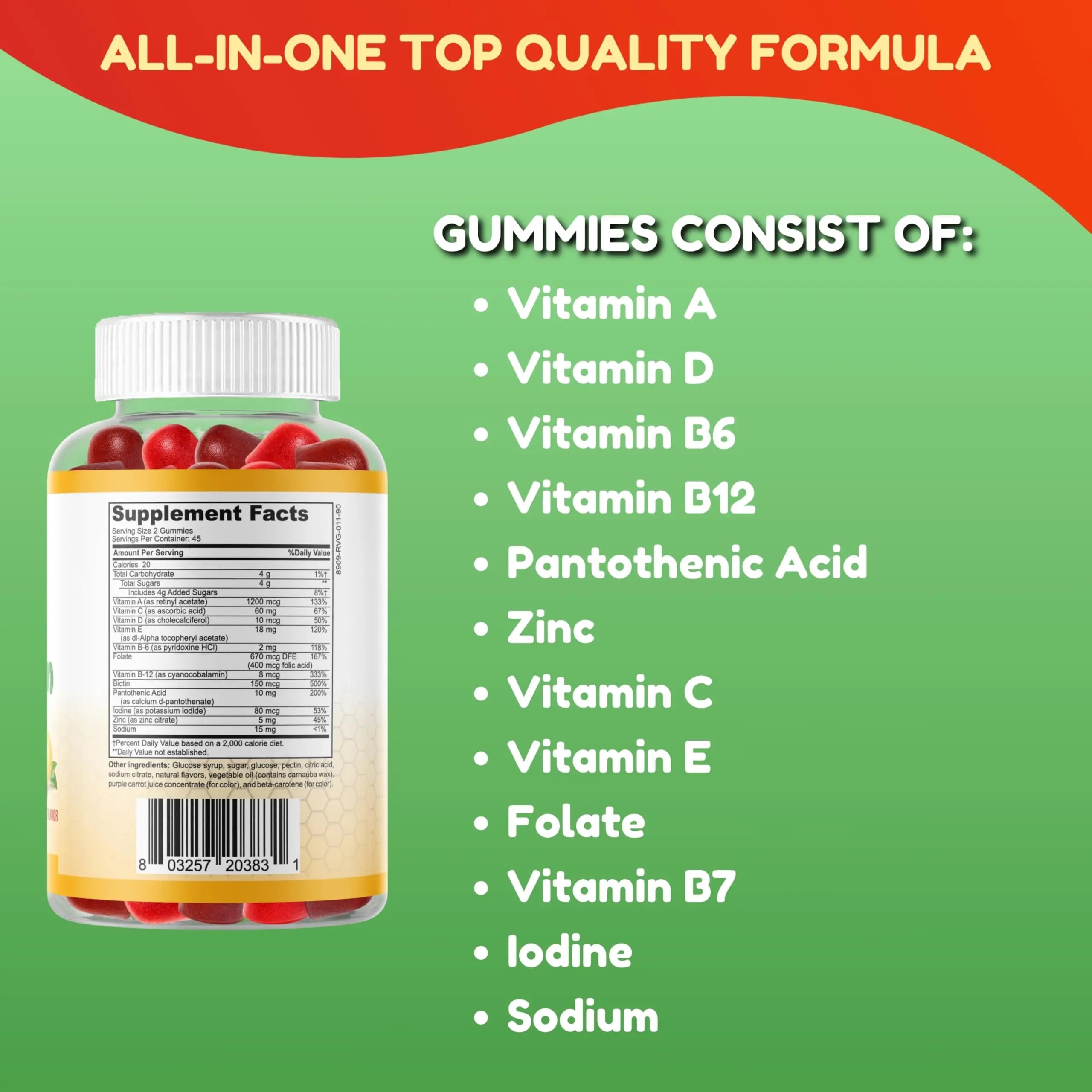 Halal Multivitamin Gummies for Women & Men | Immune & Overall Wellness | 90 Delicious Gummy Vitamins (45-Day Supply) SHIFAA NUTRITION buy supplements canada