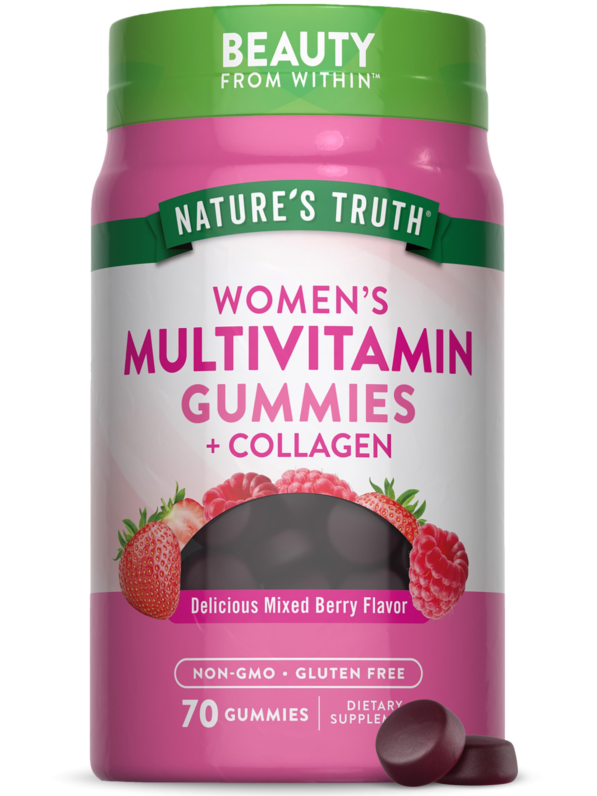 Nature's Truth Womens Multivitamin Gummies Plus Collagen & Biotin | 70 Count | Non-GMO & Gluten Free Supplement Nature's Truth buy supplements canada