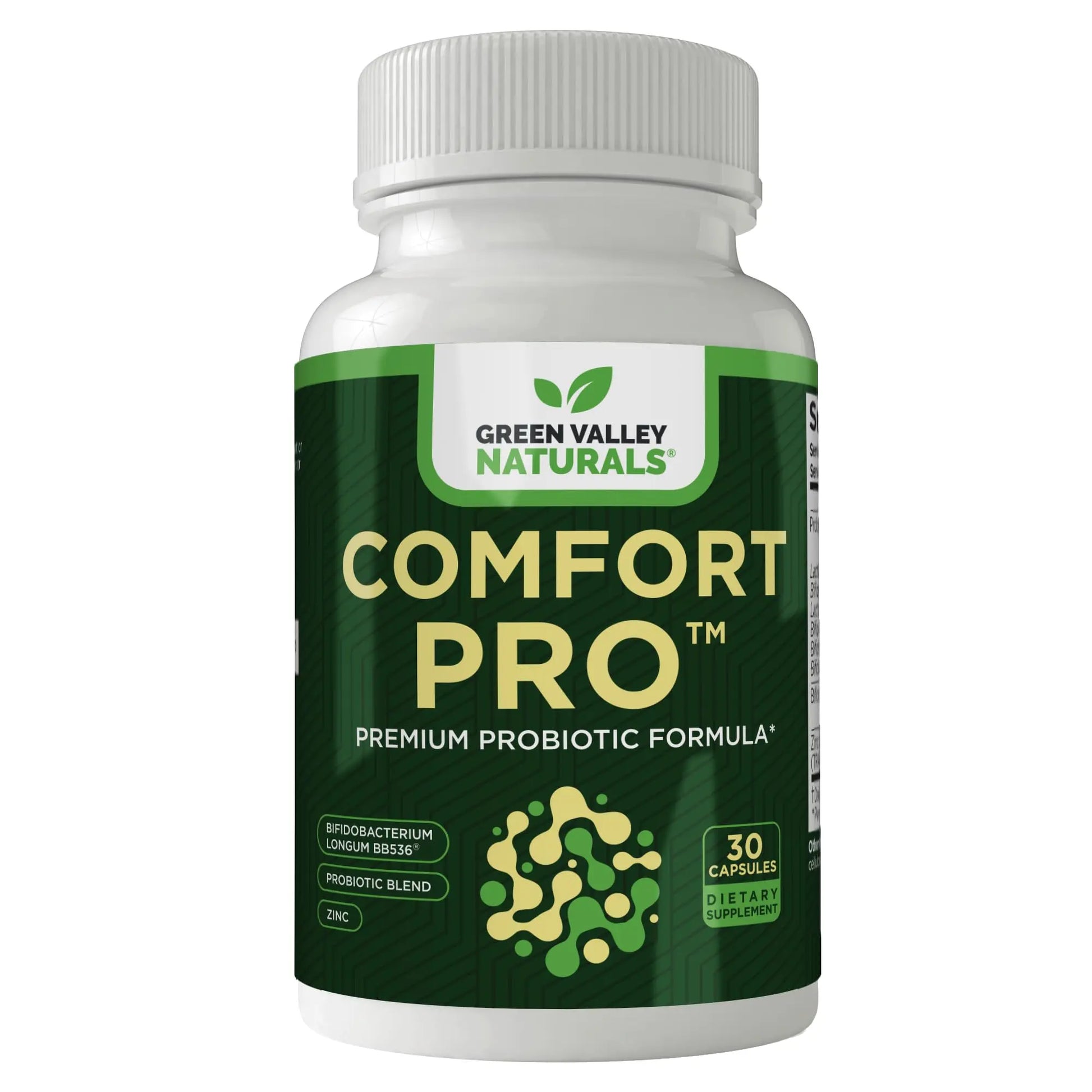 ComfortPro™ Daily Probiotics for Digestive Health | Constipation Relief & Bloating Support for Women & Men | Gut Cleanse with Zinc | Helps Reduce Gas & Promotes Digestive Regularity | Valley Formula GREEN VALLEY NATURALS buy supplements canada
