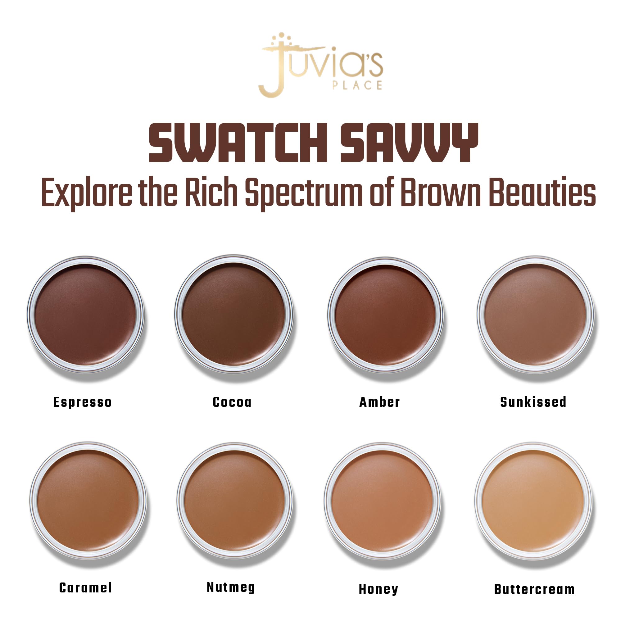 Juvia's Place Bronzed Cream Bronzer - Sunkissed - Smooth Cream Bronzer Pot for Sun-Kissed Glow & Warmth, Buildable & Blendable Makeup Contour with Long-Lasting Matte Shimmer Finish, Highly Pigmented Juvia's Place buy supplements canada