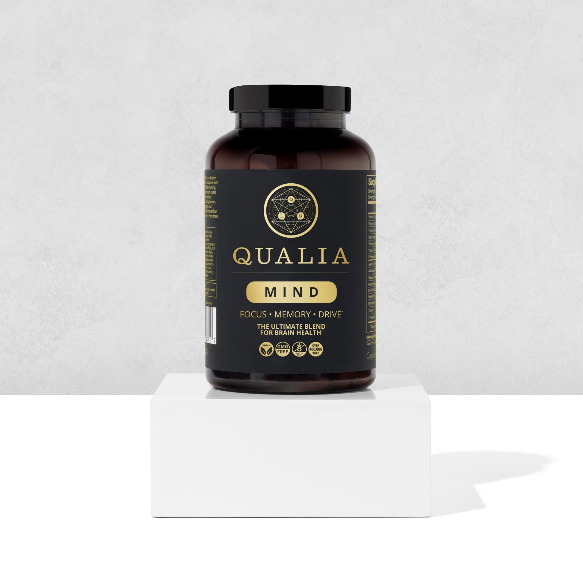 Qualia Life Sciences Qualia Mind | The Ultimate Blend for Brain Health* | Doctor-Formulated Nootropic to Fuel Focus & Concentration* | Supports Long Term Brain Health| Maintain Drive & Productivity QUALIA LIFE SCIENCES buy supplements canada