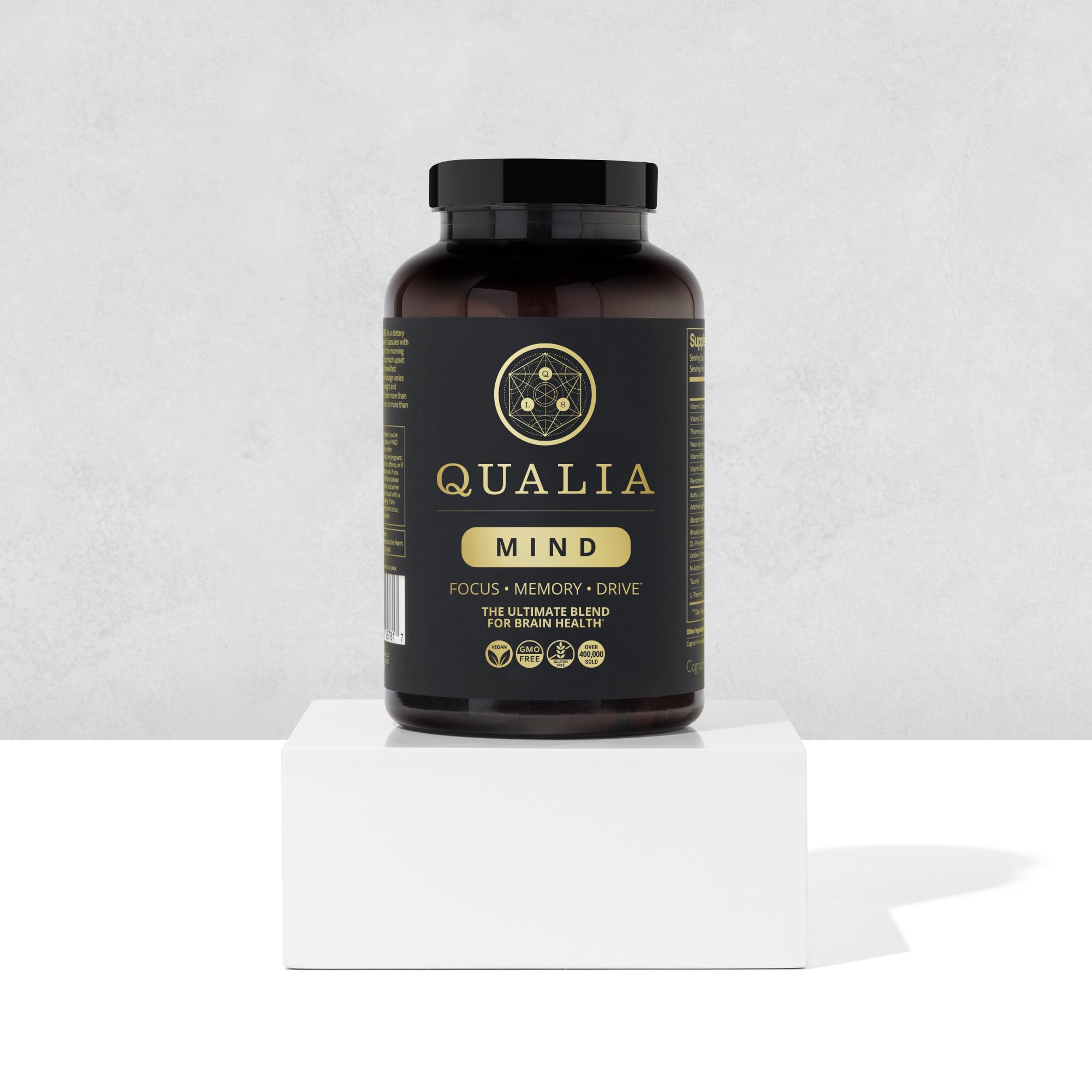 Qualia Life Sciences Qualia Mind | The Ultimate Blend for Brain Health* | Doctor-Formulated Nootropic to Fuel Focus & Concentration* | Supports Long Term Brain Health| Maintain Drive & Productivity QUALIA LIFE SCIENCES buy supplements canada