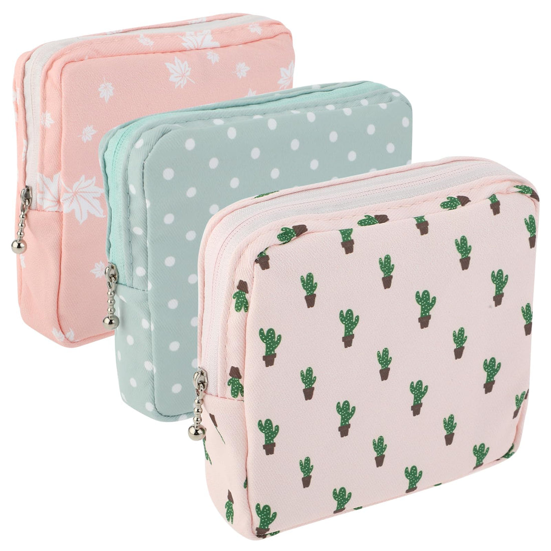 3Pcs Period Bag, Sanitary Pad Storage Bag Samll Period Pouch for Purse Cute Menstrual Period Bag Aster buy supplements canada