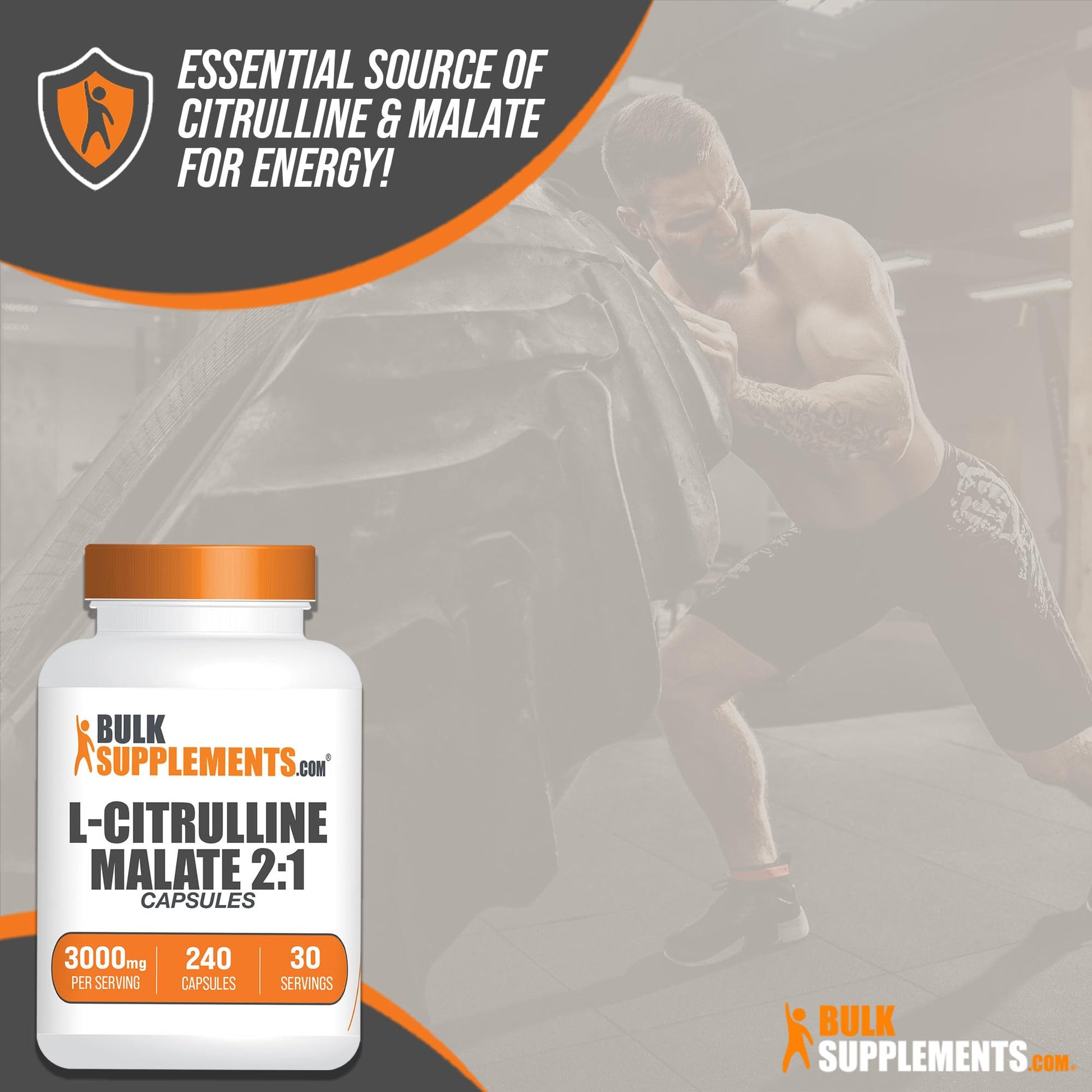 BULKSUPPLEMENTS.COM L-Citrulline Malate Capsules - Citrulline Malate 3000mg BULKSUPPLEMENTS.COM buy supplements canada