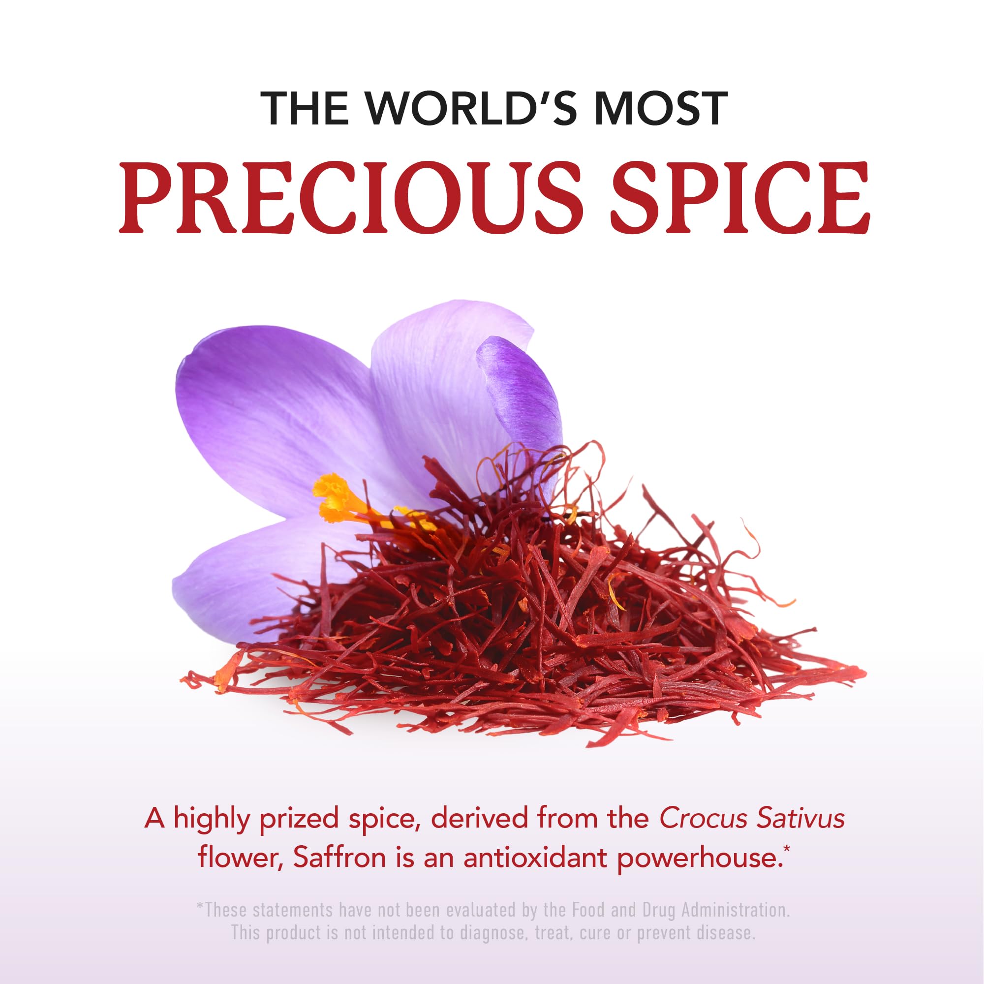 Saffron Supplements 88.5mg | 3-Month Supply | Pure Saffron Extract Capsules for Mood, Focus, Eye Health & Energy Balance Support | Crocus Sativus Extract | Gluten-Free & Non-GMO | 90 Capsules SMNutrition buy supplements canada