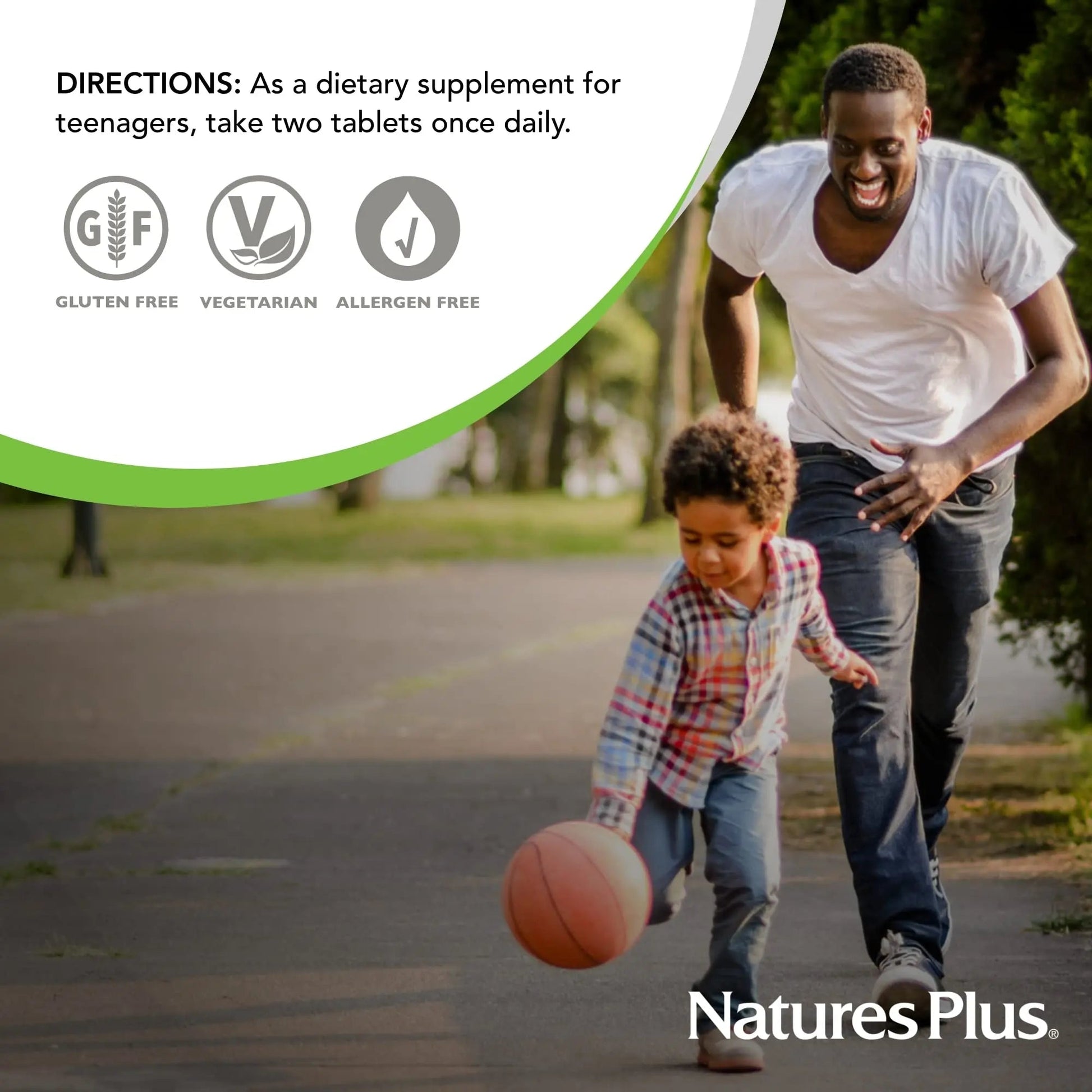 NaturesPlus Source of Life Power Teen - 180 Vegetarian Tablets - Teen Multivitamin with Minerals & Whole Foods for Mental Focus NaturesPlus buy supplements canada