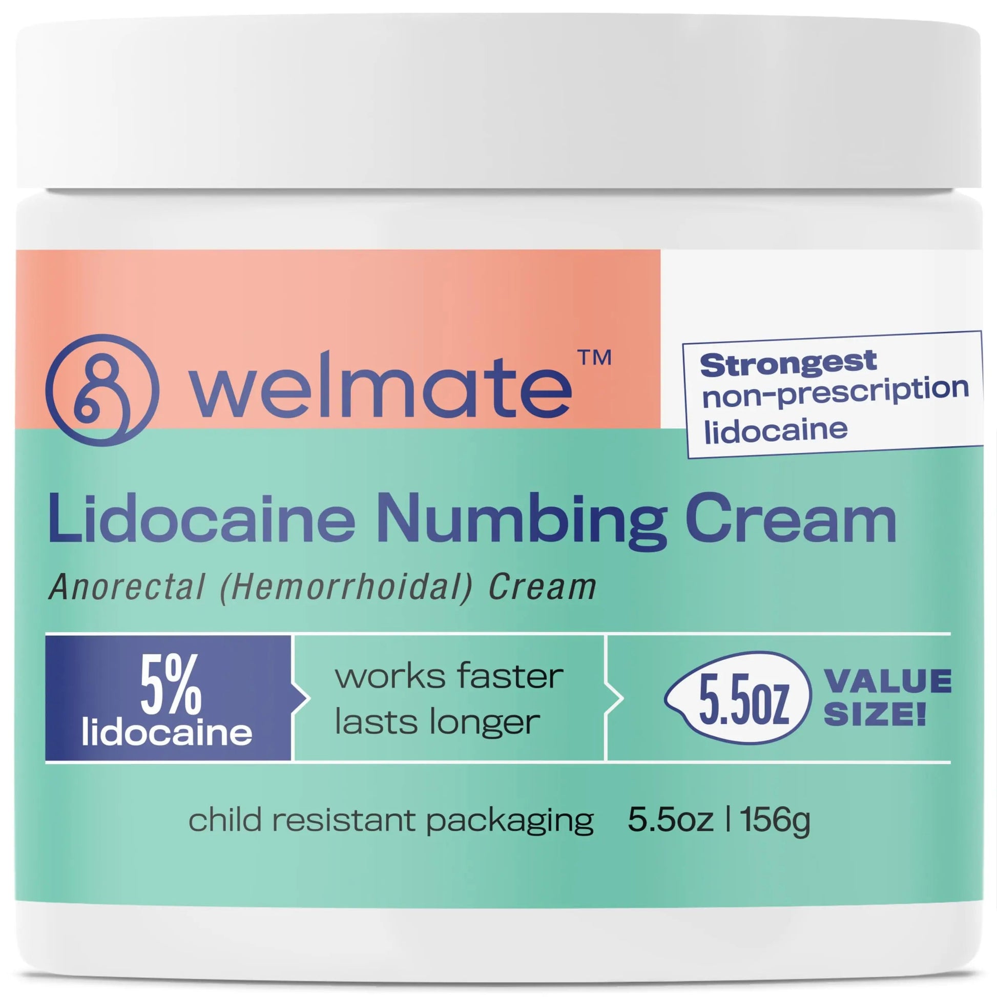 WELMATE 5% Lidocaine Hemorrhoid Relief Cream, Maximum Strength Anorectal Cream, 5.5 oz WELMATE buy supplements canada